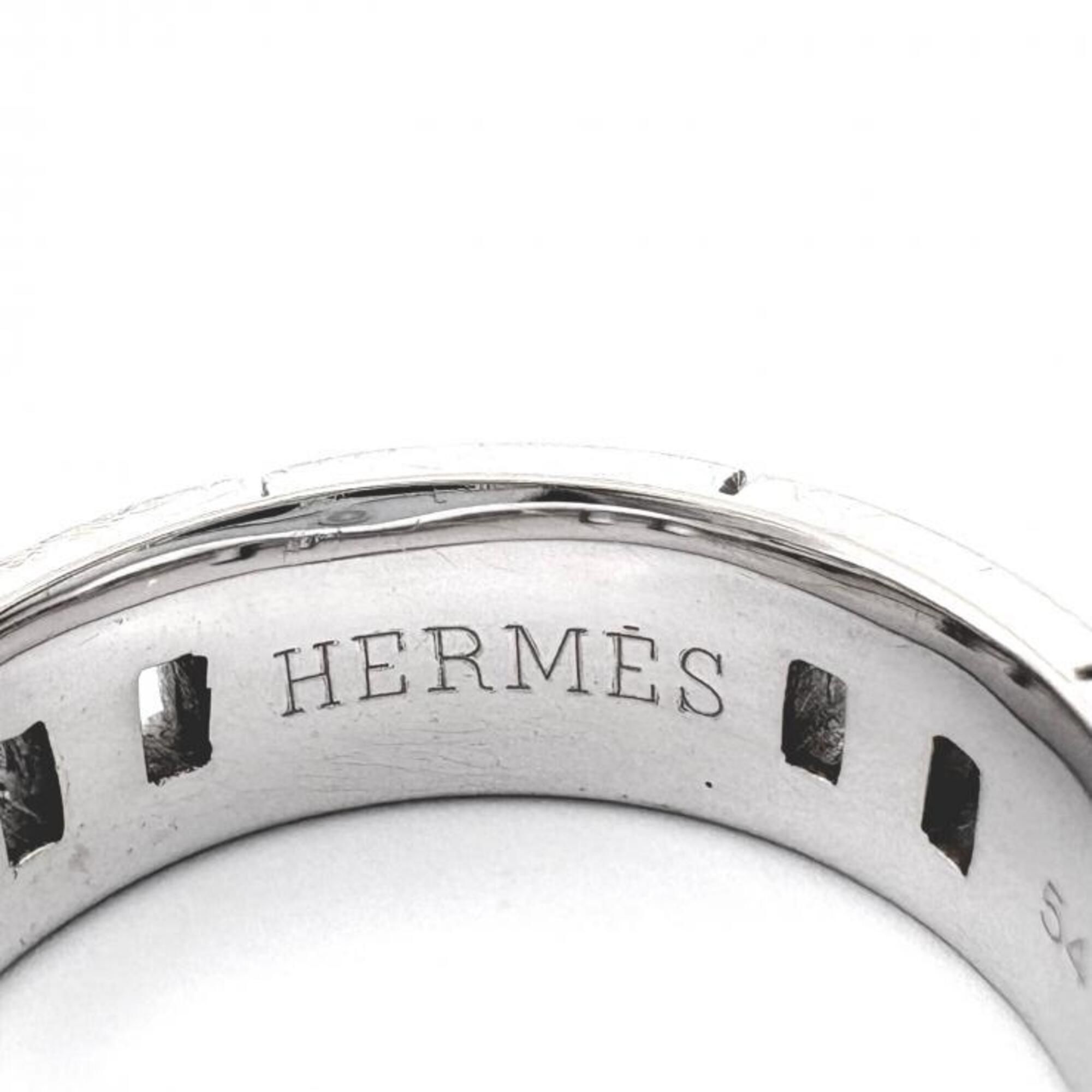 White Gold (18K) Band Ring (Pre-Owned) - Hermes - Modalova