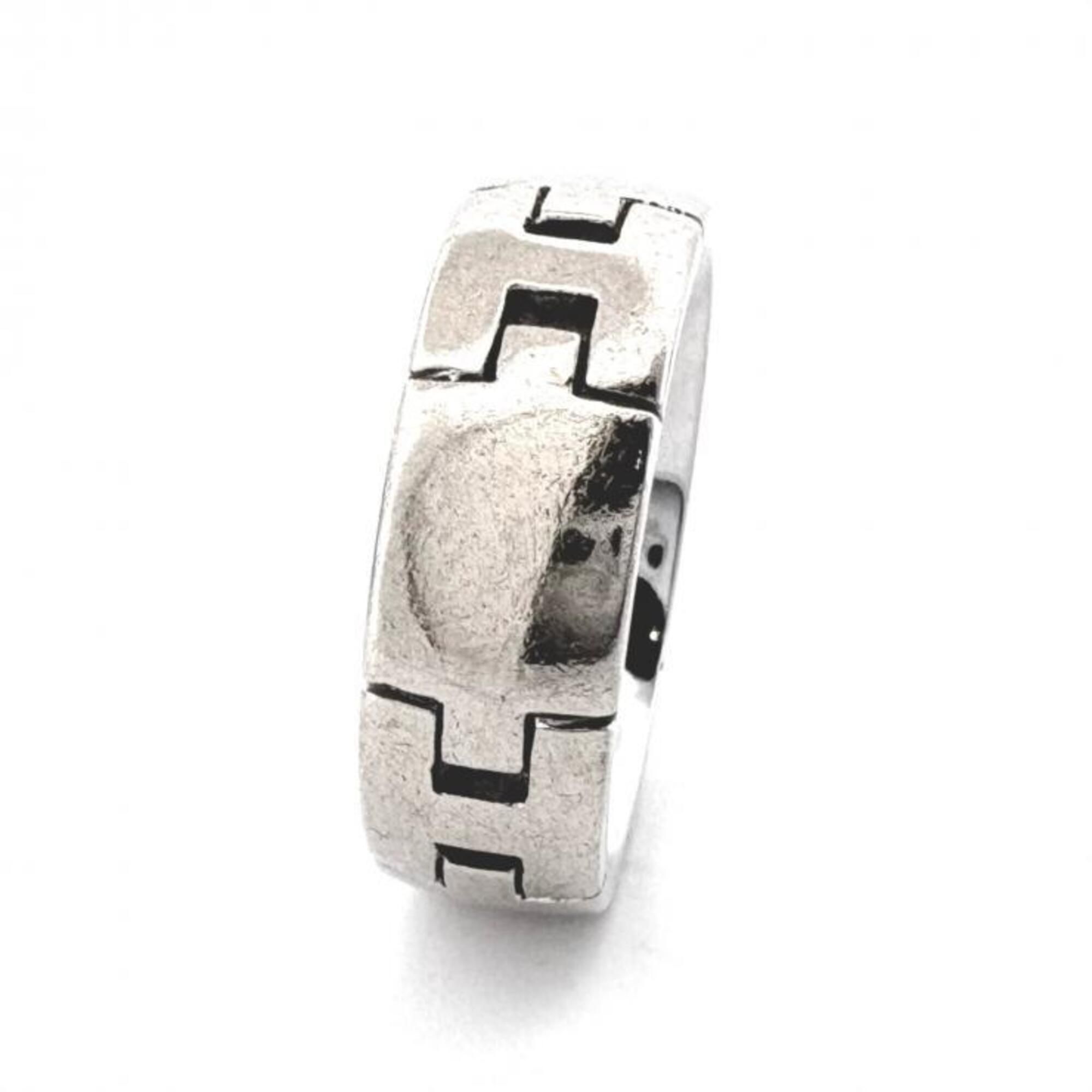 White Gold (18K) Band Ring (Pre-Owned) - Hermes - Modalova