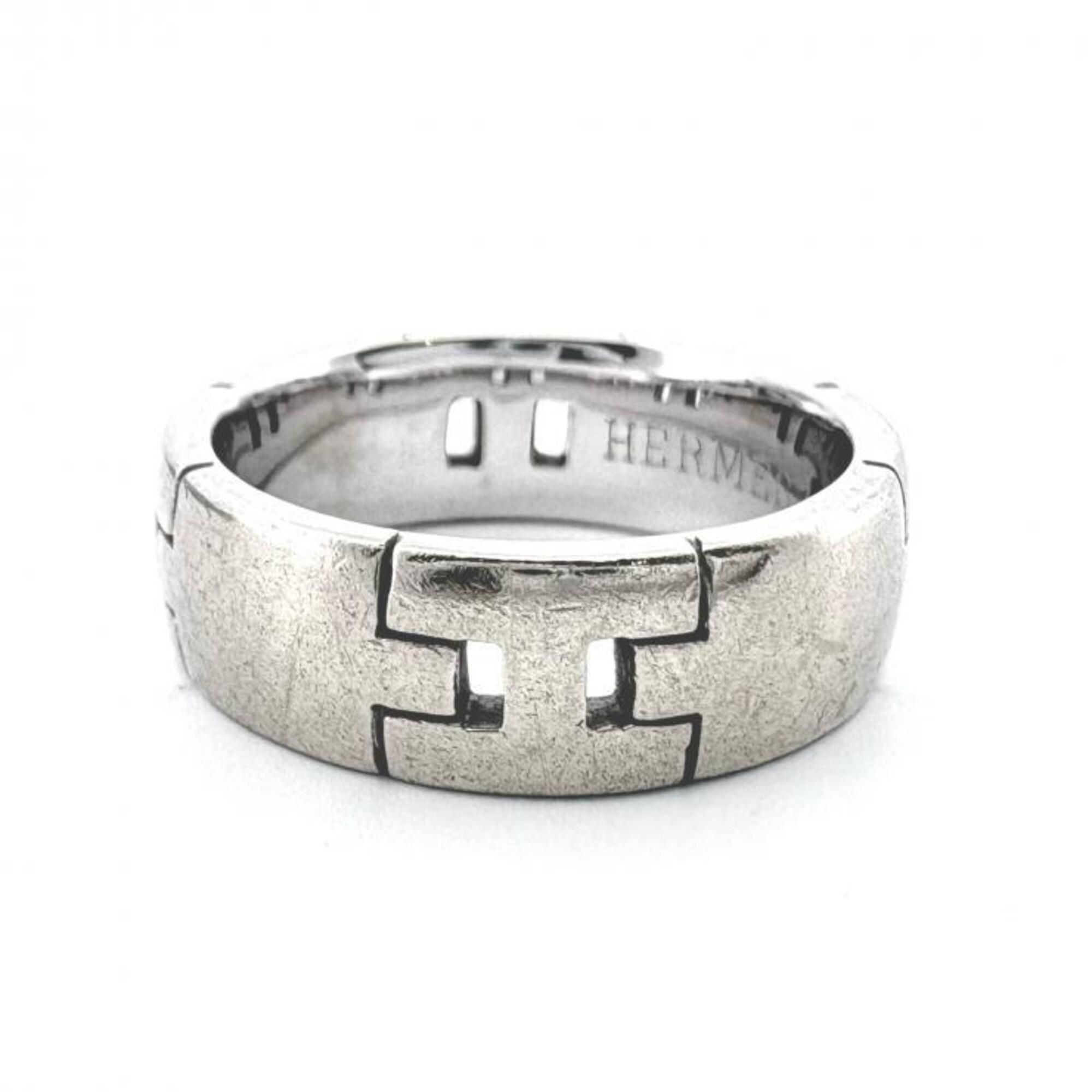 White Gold (18K) Band Ring (Pre-Owned) - Hermes - Modalova