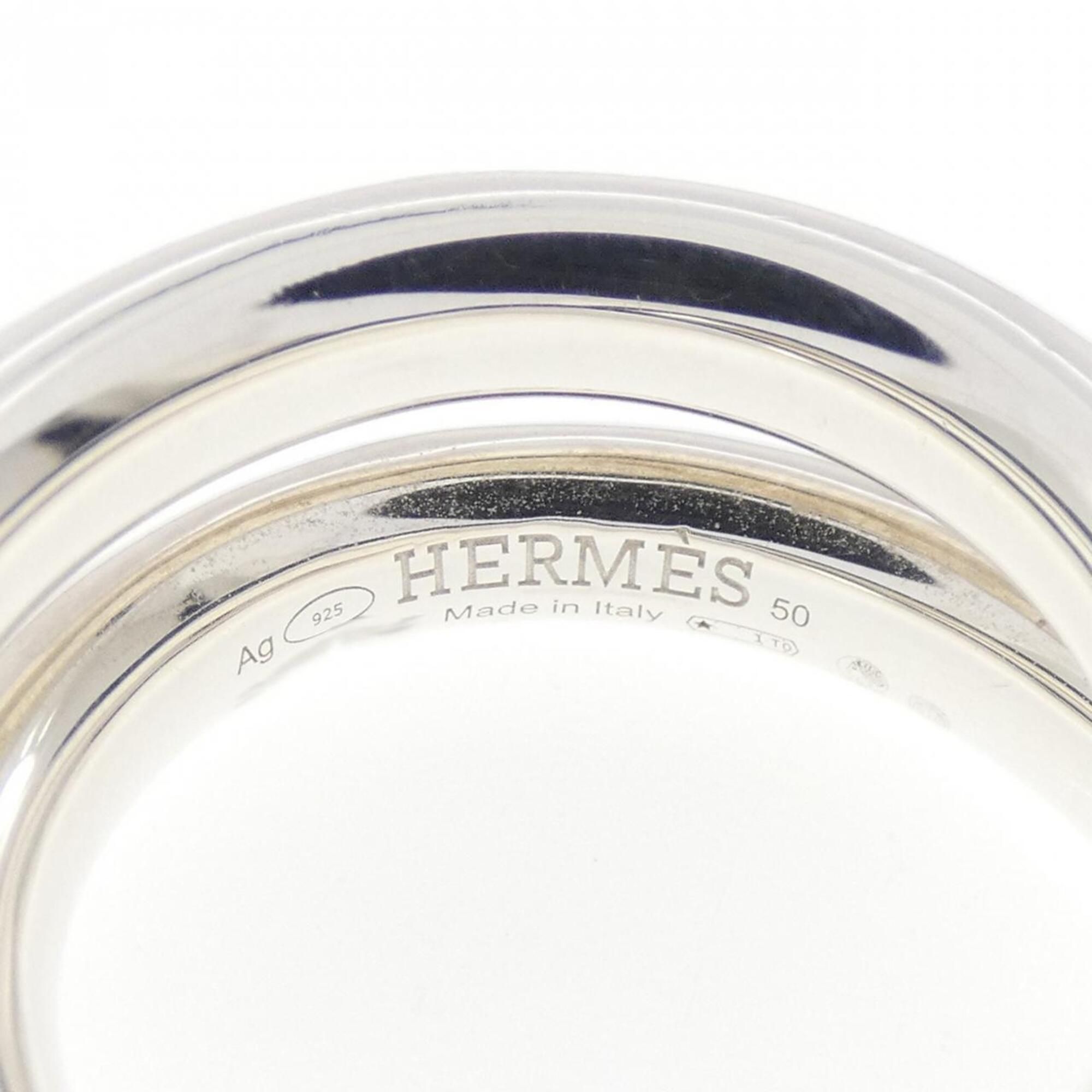 Silver 925 Band Ring (Pre-Owned) - Hermes - Modalova