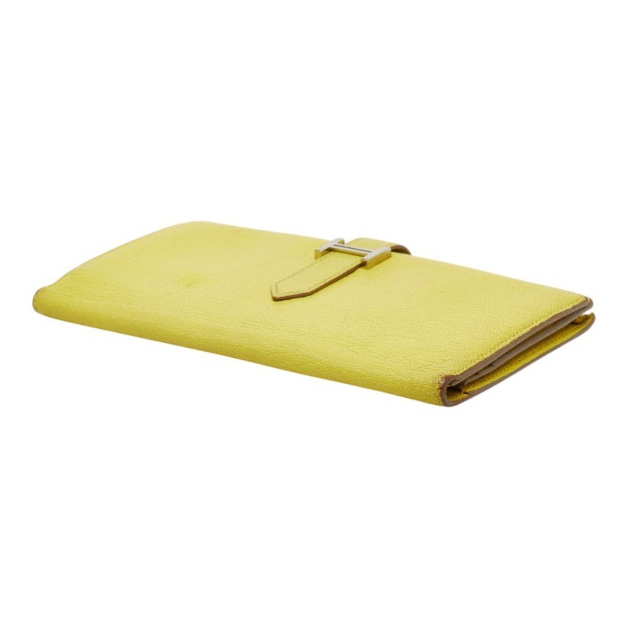Chevre Leather Long Wallet (Bi-Fold) (Pre-Owned) - Hermes - Modalova