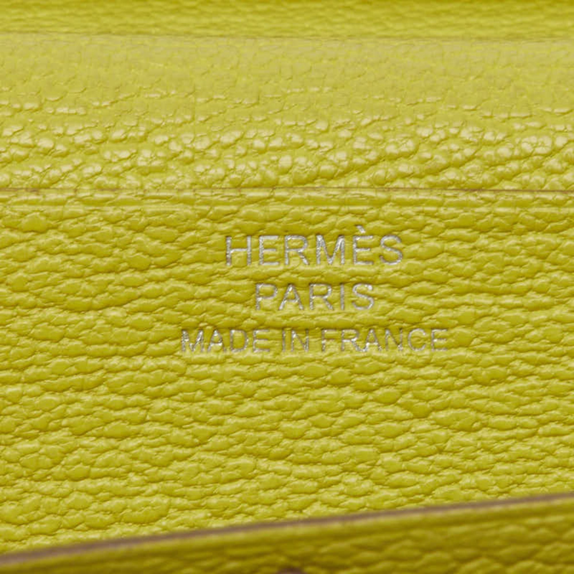 Chevre Leather Long Wallet (Bi-Fold) (Pre-Owned) - Hermes - Modalova