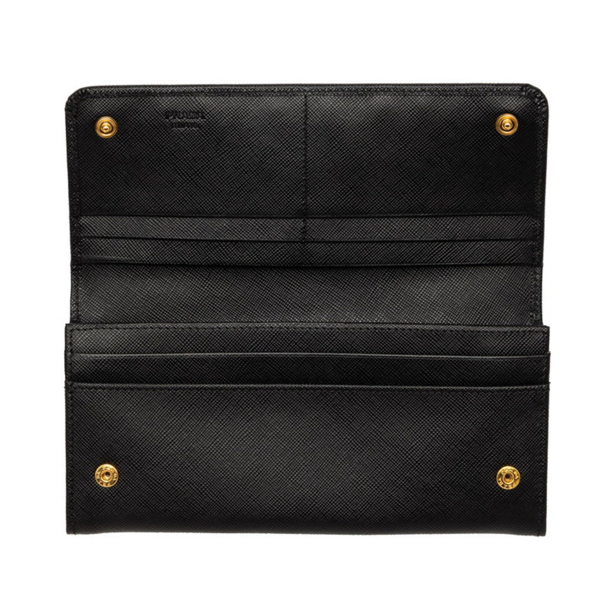 Leather Long Wallet (Bi-Fold) (Pre-Owned) - Prada - Modalova