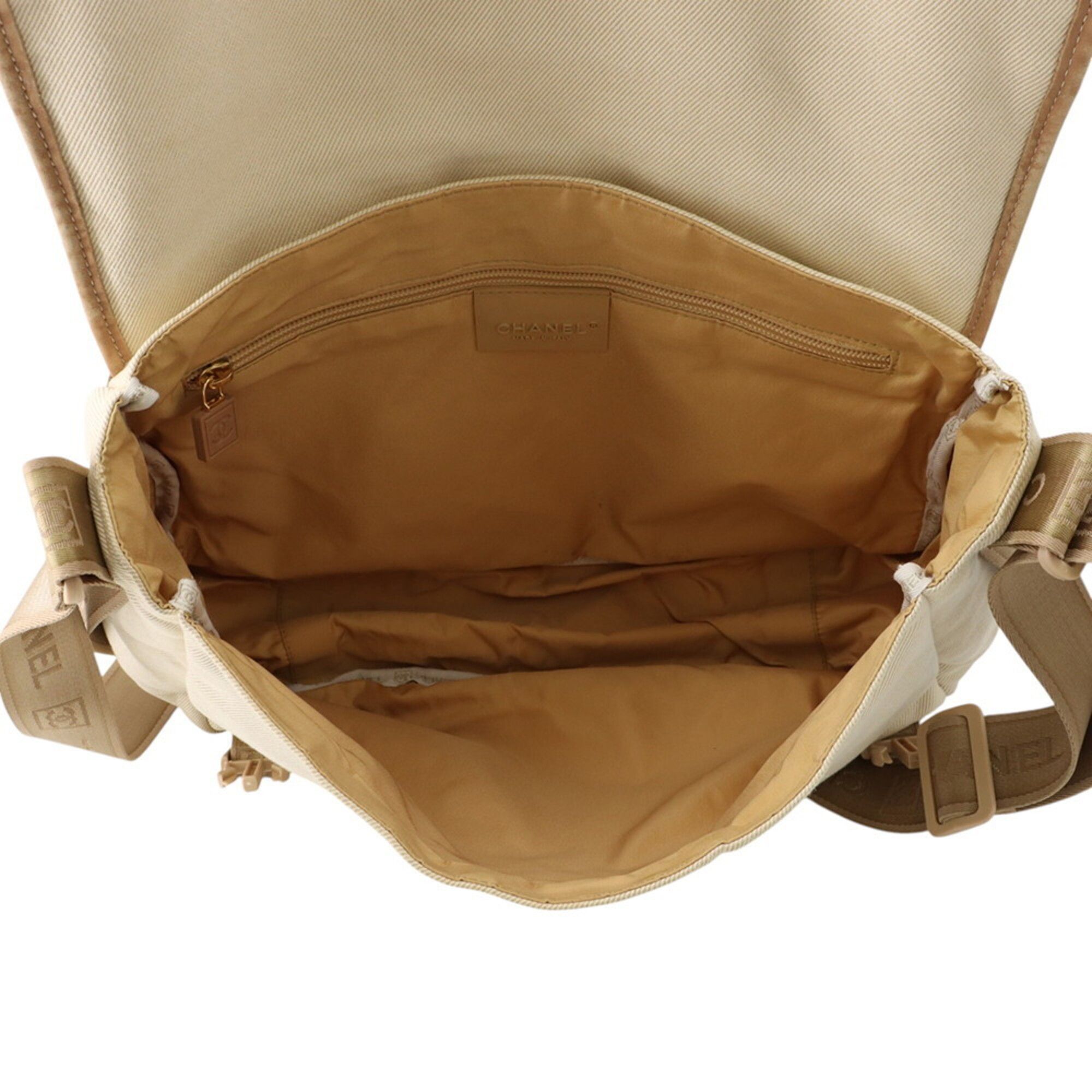 Canvas Leather Handbag Shoulder Bag (Pre-Owned) - Chanel - Modalova