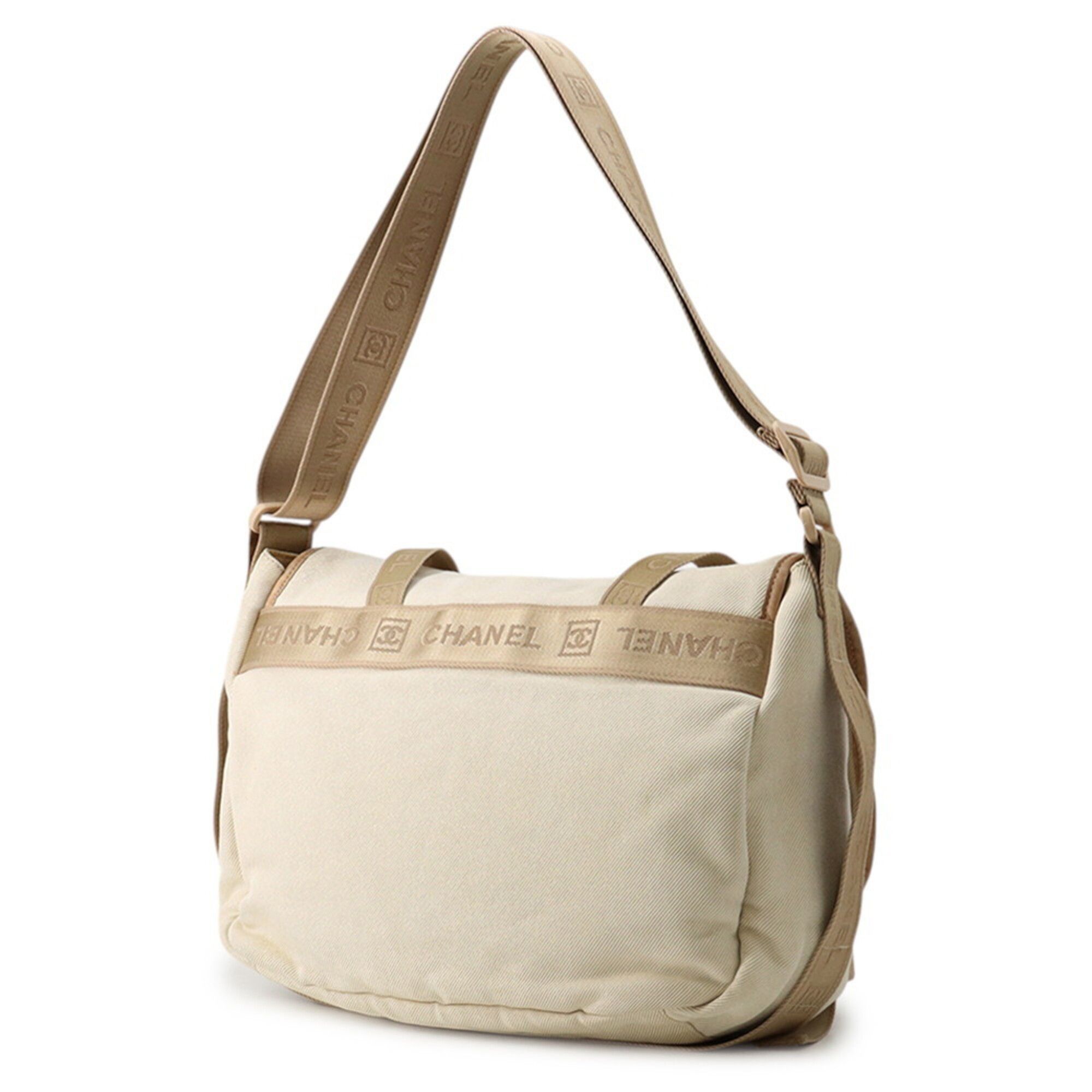 Canvas Leather Handbag Shoulder Bag (Pre-Owned) - Chanel - Modalova