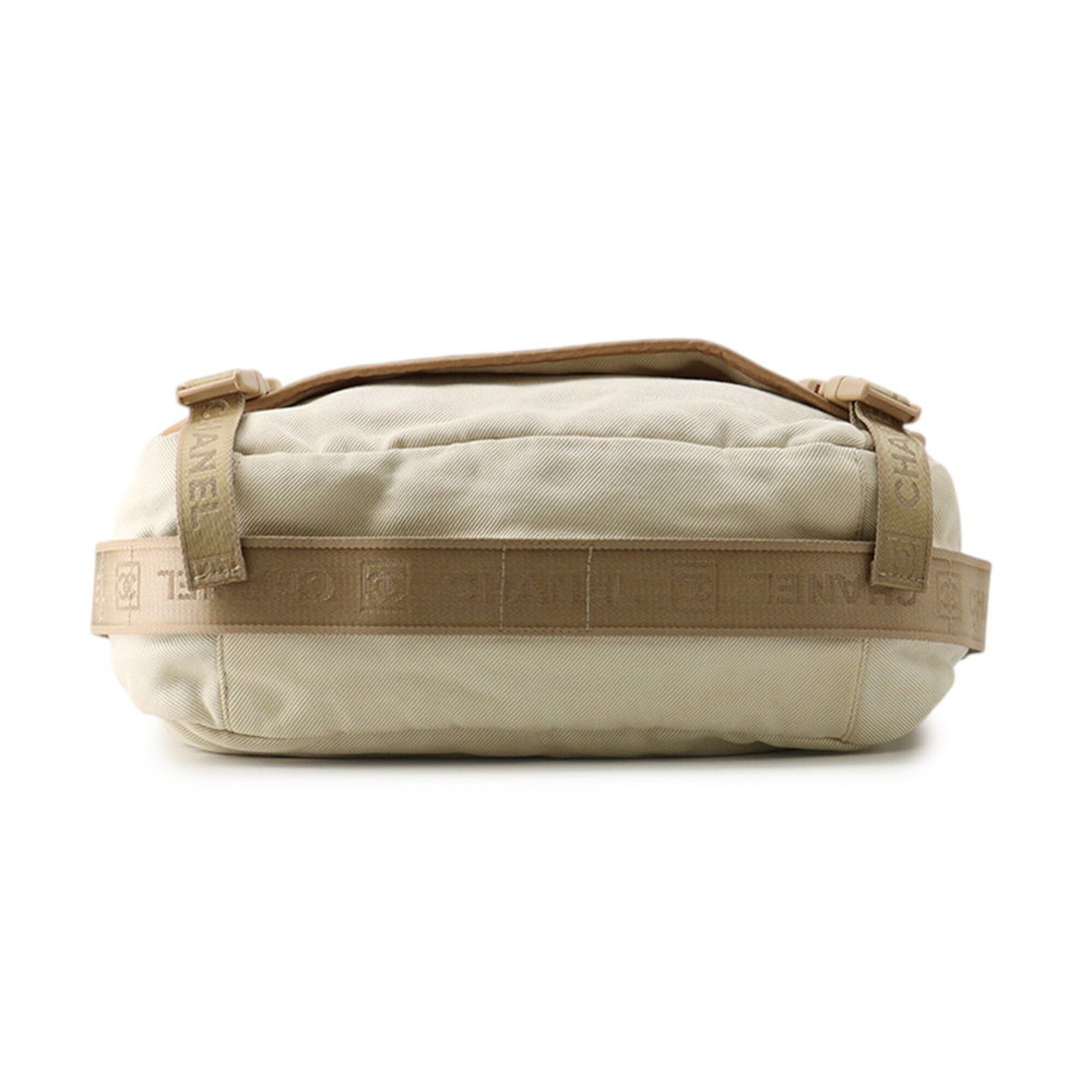 Canvas Leather Handbag Shoulder Bag (Pre-Owned) - Chanel - Modalova
