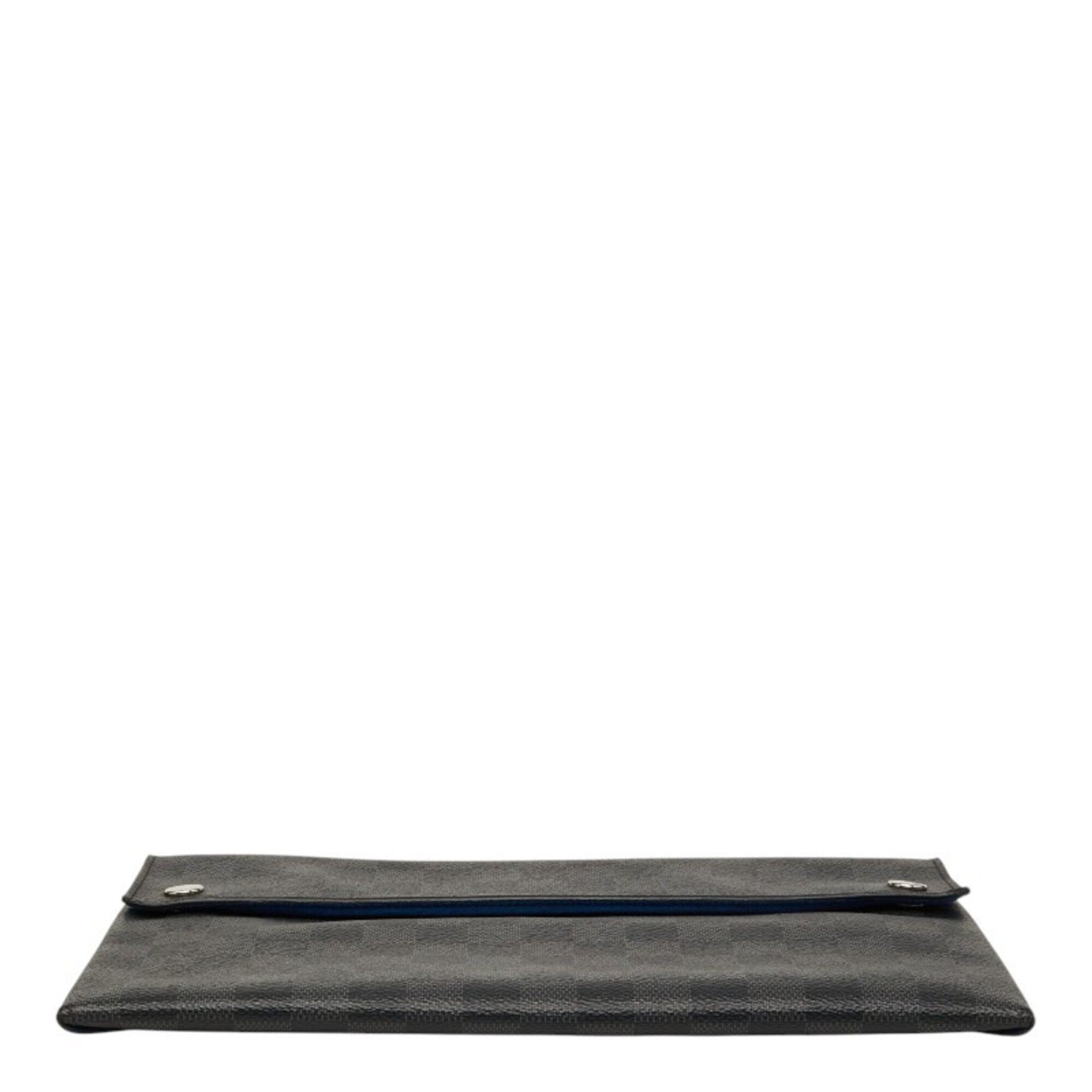 Leather Clutch Bag Pouch (Pre-Owned) - Louis Vuitton - Modalova