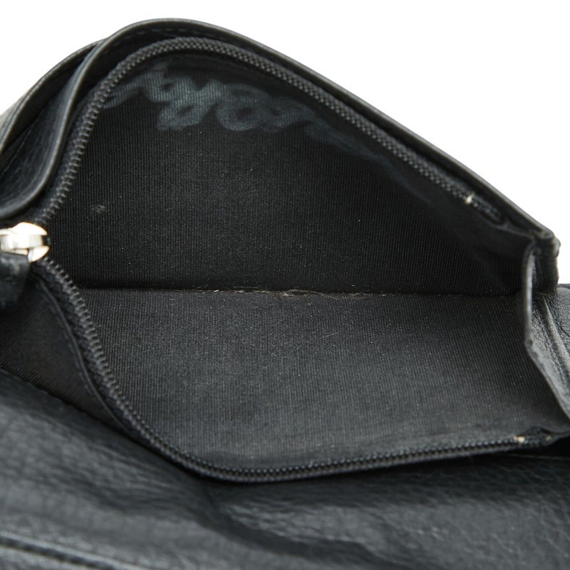 Leather Long Wallet (Bi-Fold) (Pre-Owned) - Chanel - Modalova