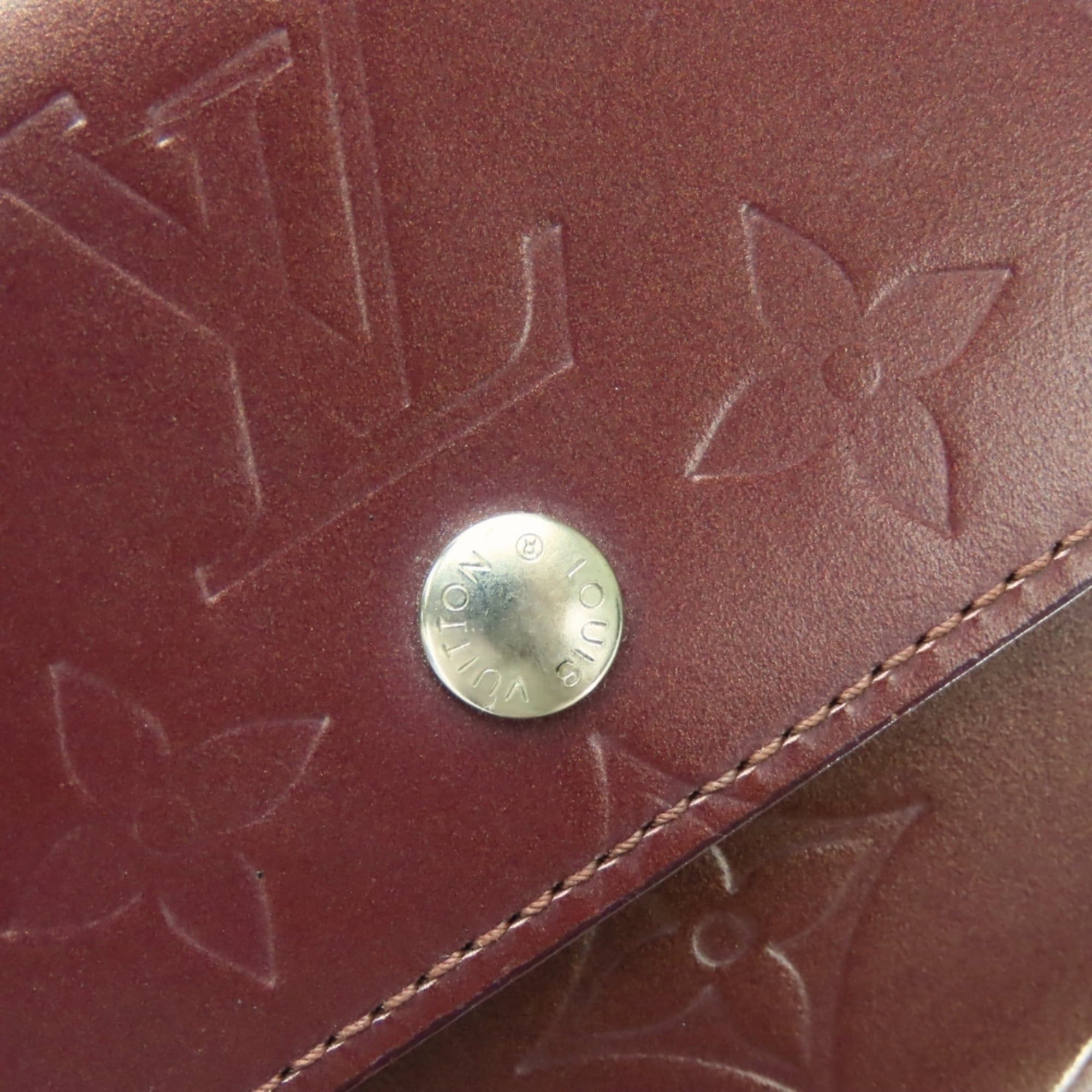 Monogram Mat Wallet (Tri-Fold) (Pre-Owned) - Louis Vuitton - Modalova