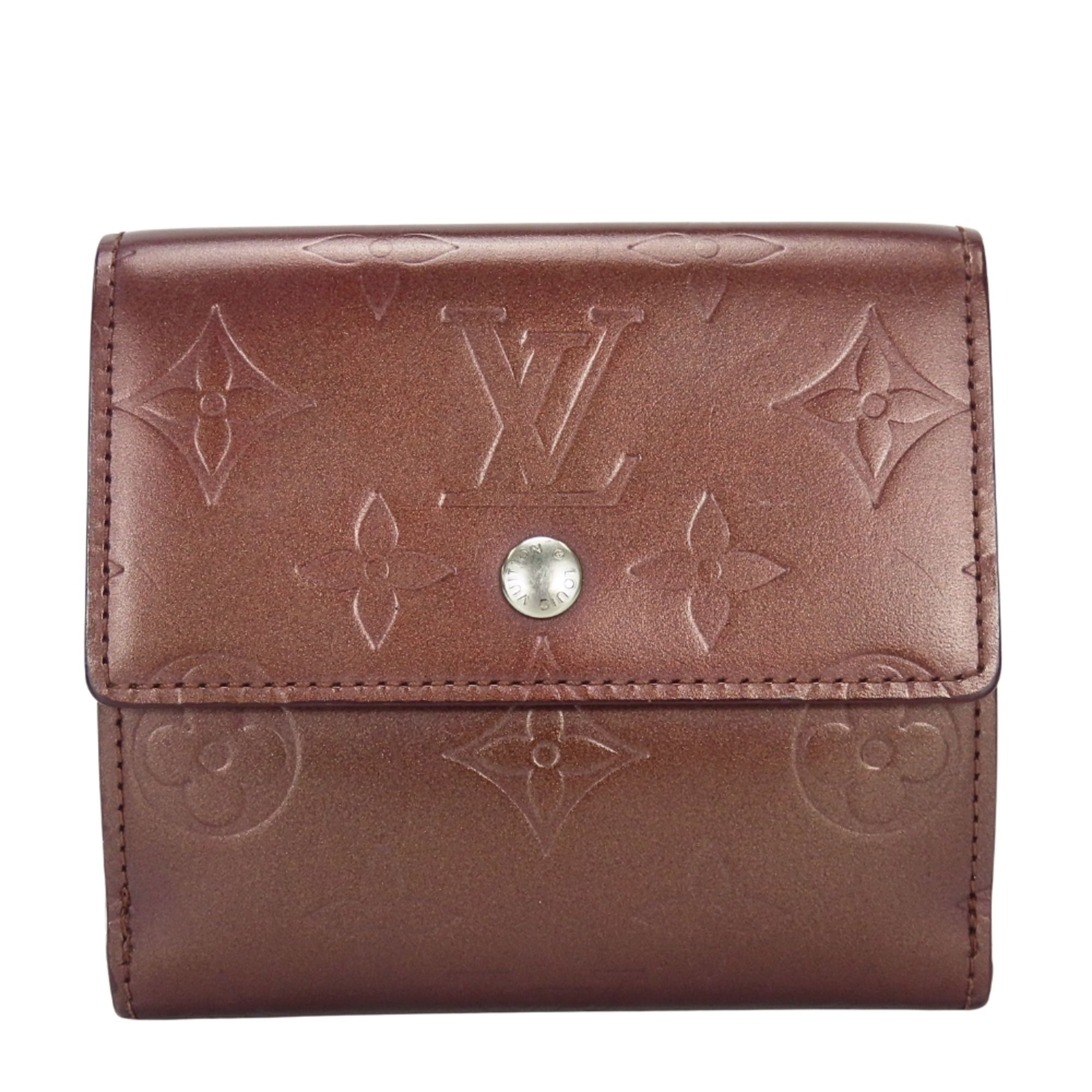 Monogram Mat Wallet (Tri-Fold) (Pre-Owned) - Louis Vuitton - Modalova