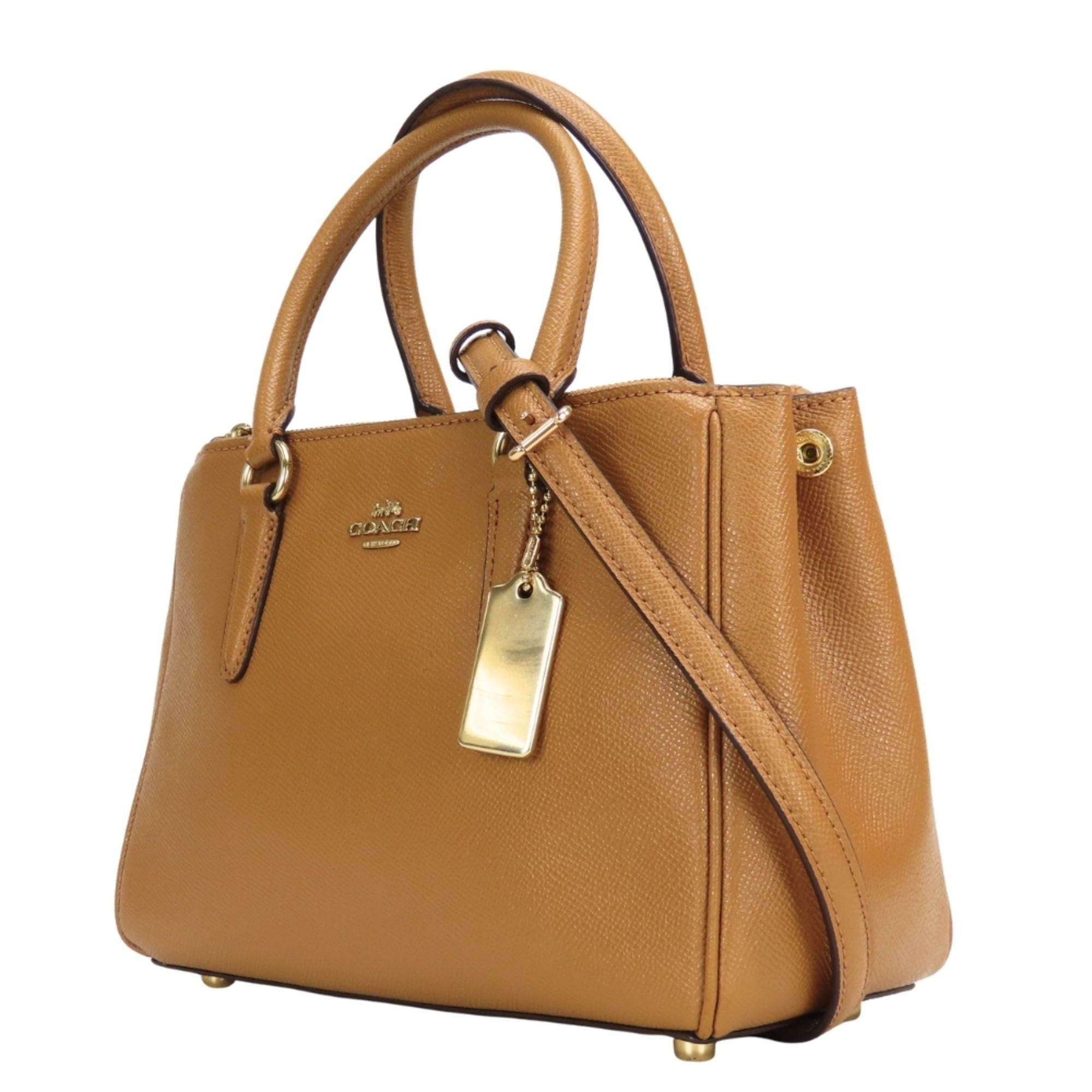 Leather Handbag Shoulder Bag (Pre-Owned) - Coach - Modalova