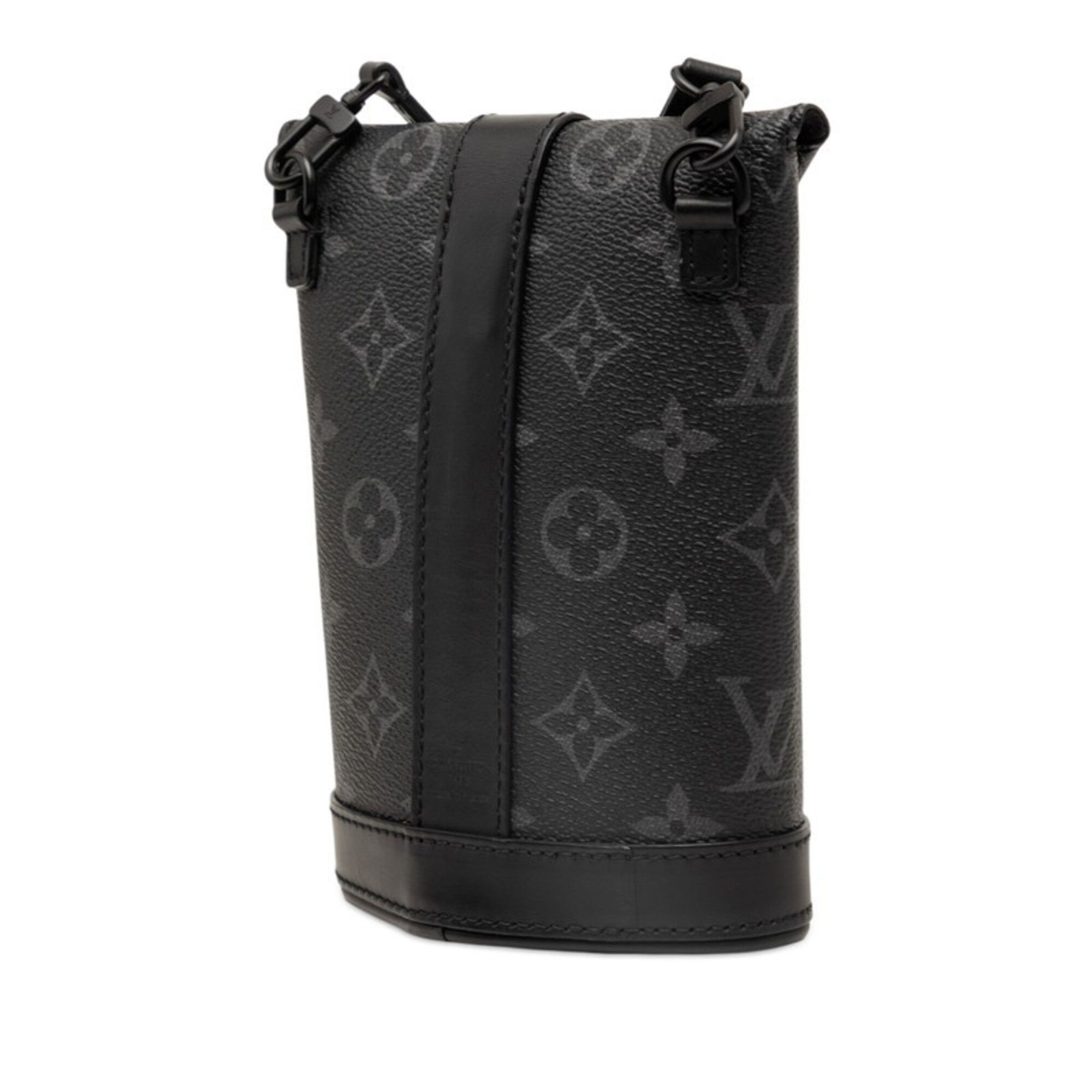 Monogram Eclipse Pvc Leather Handbag Pouch Shoulder Bag (Pre-Owned) - Louis Vuitton - Modalova