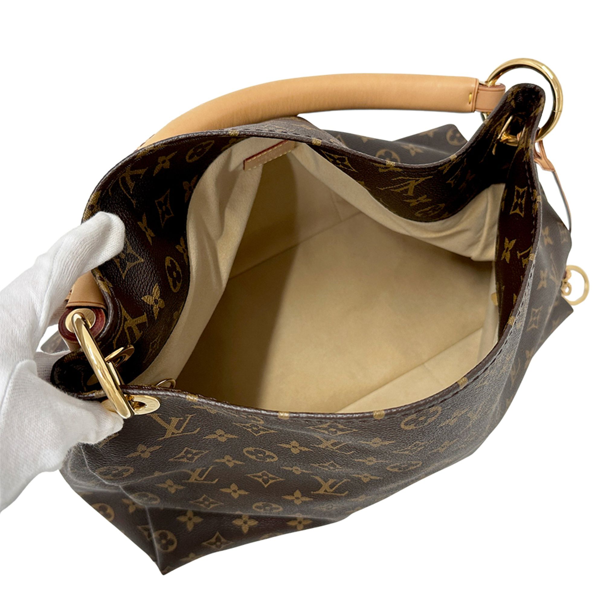 Monogram Canvas Handbag Shoulder Bag (Pre-Owned) - Louis Vuitton - Modalova