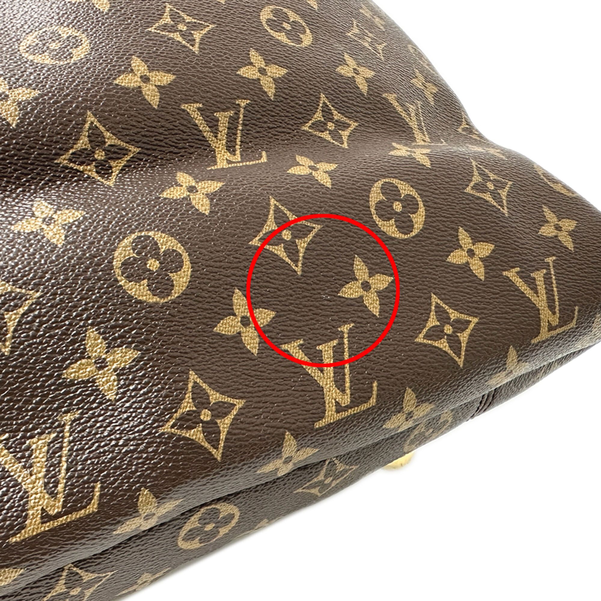 Monogram Canvas Handbag Shoulder Bag (Pre-Owned) - Louis Vuitton - Modalova
