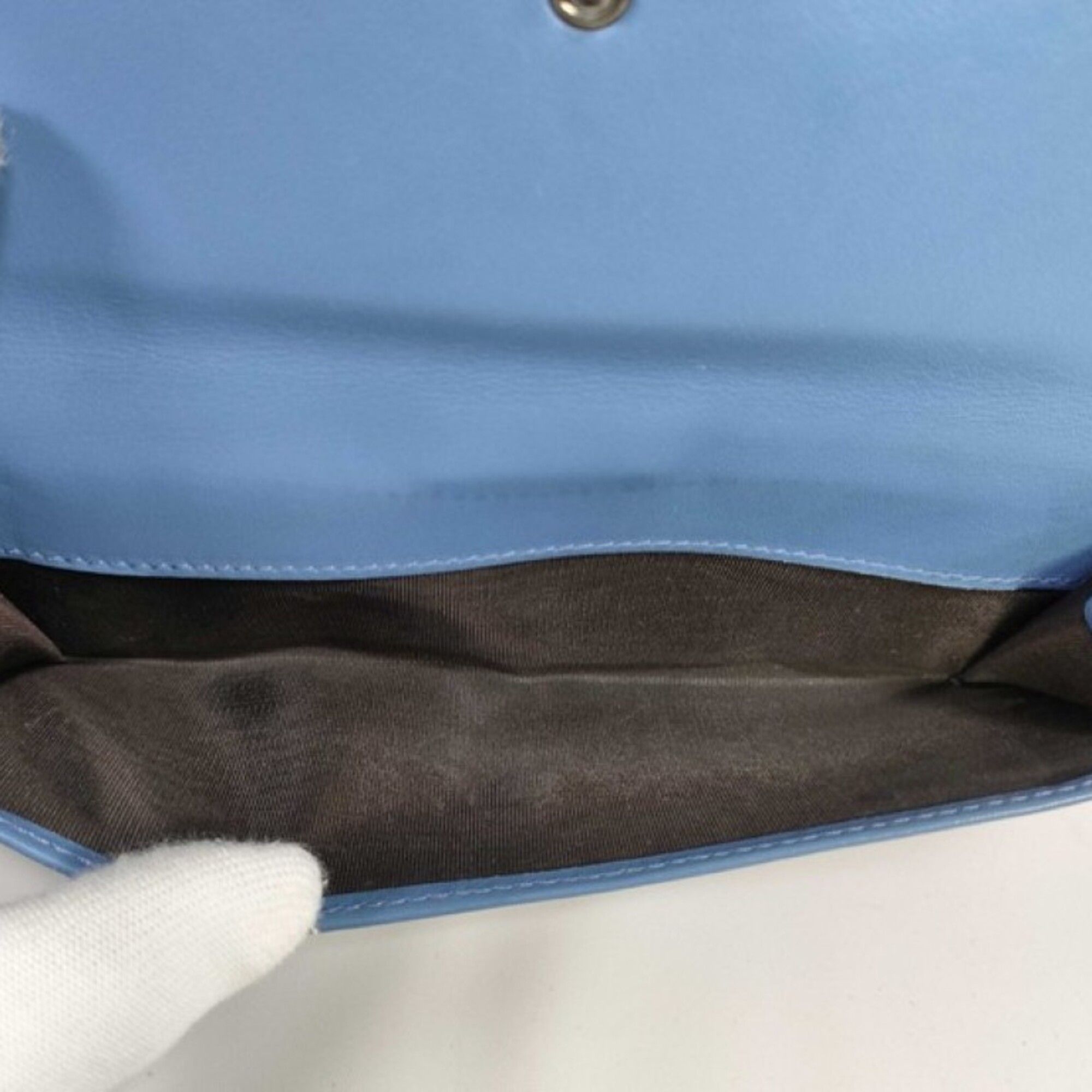 Leather Long Wallet (Bi-Fold) (Pre-Owned) - Gucci - Modalova