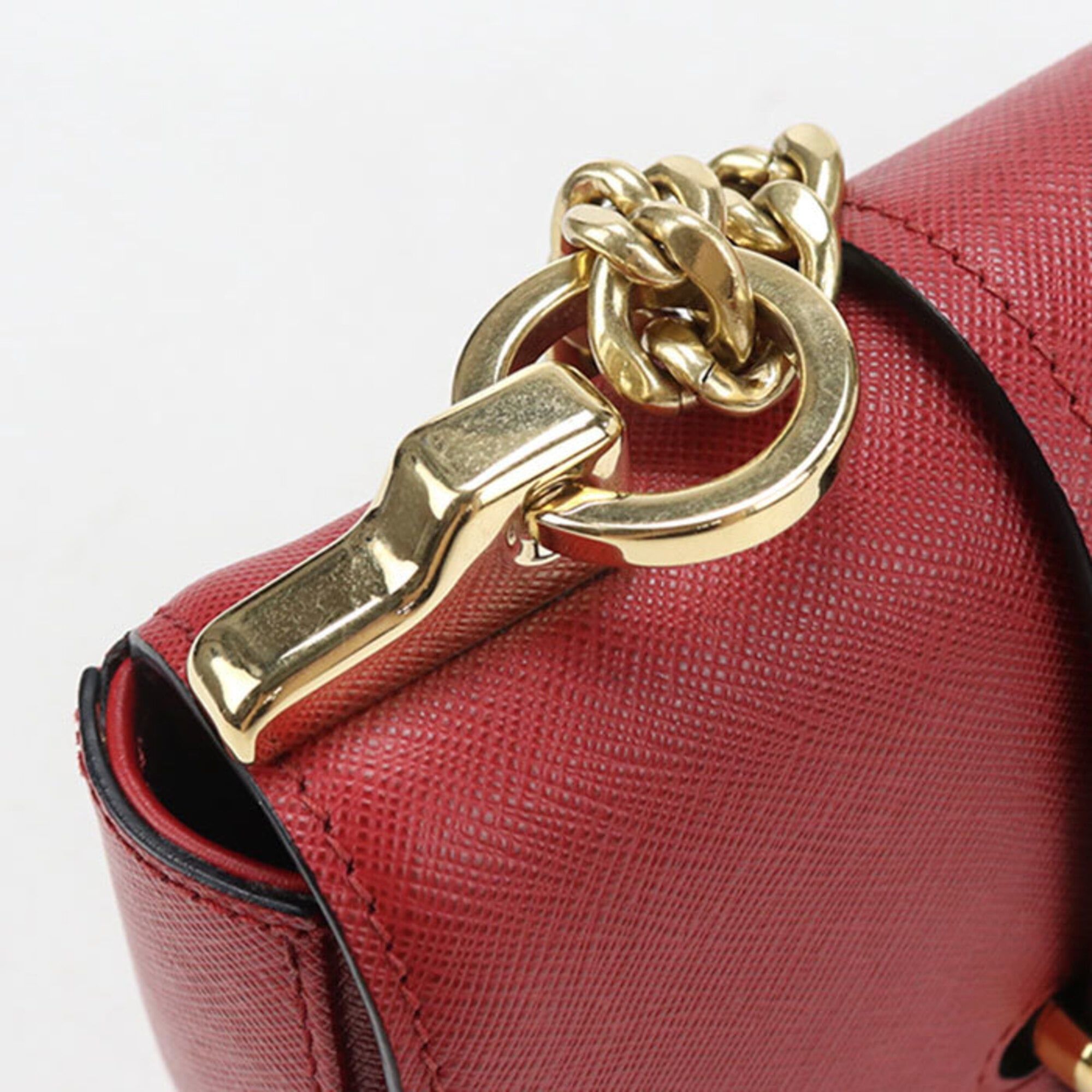 Leather Shoulder Bag (Pre-Owned) - Prada - Modalova