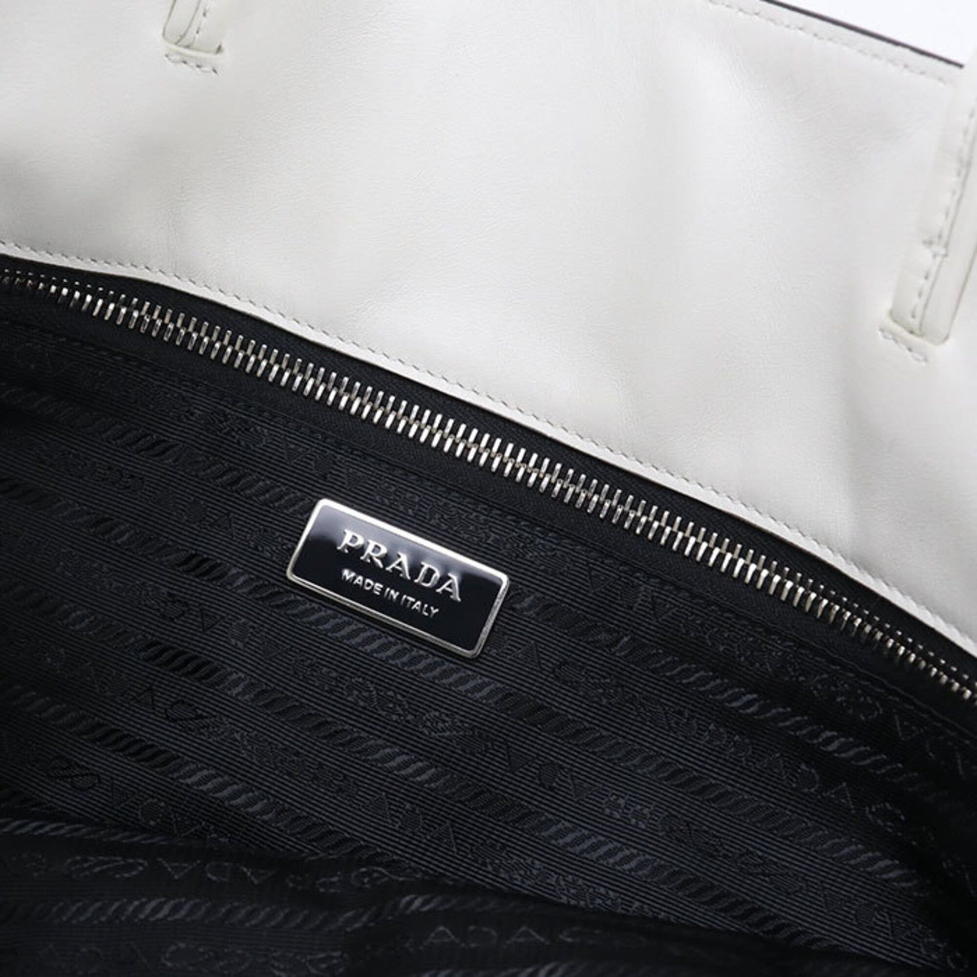 Leather Tote Bag (Pre-Owned) - Prada - Modalova