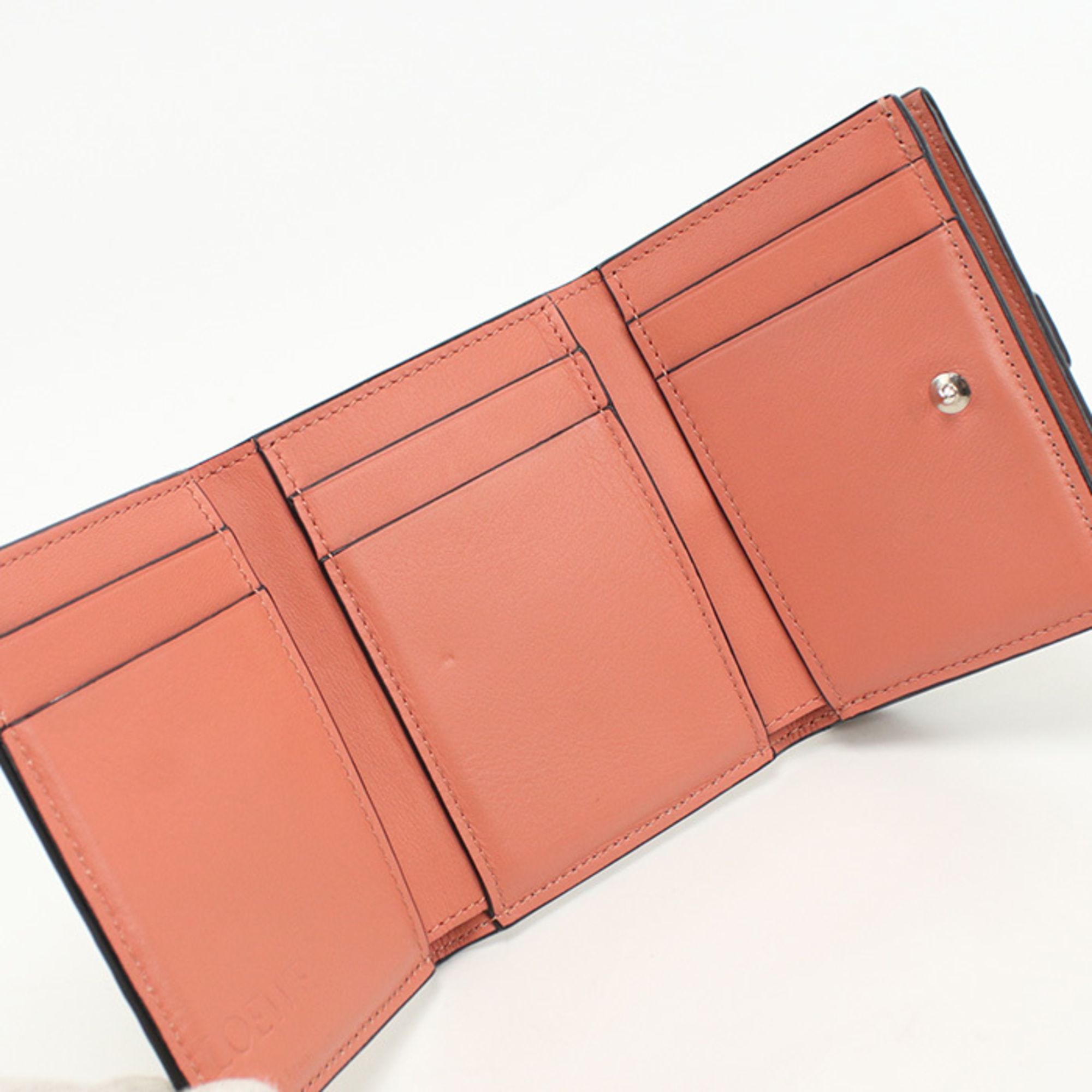 Leather Wallet (Tri-Fold) (Pre-Owned) - Loewe - Modalova