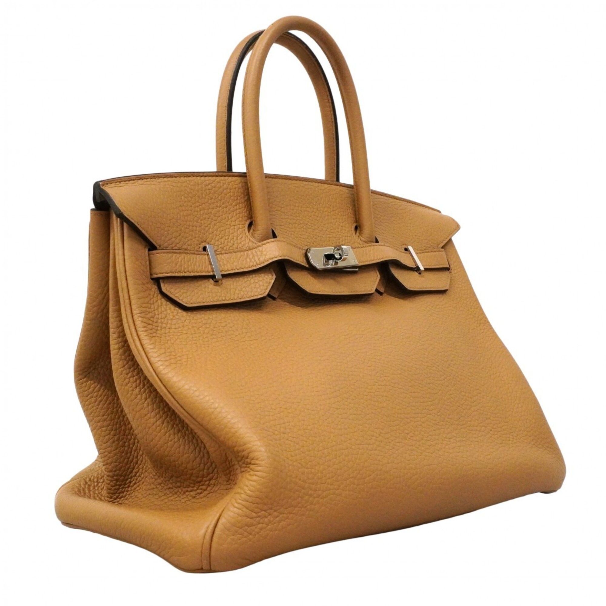 Taurillon Clemence Leather Handbag (Pre-Owned) - Hermes - Modalova