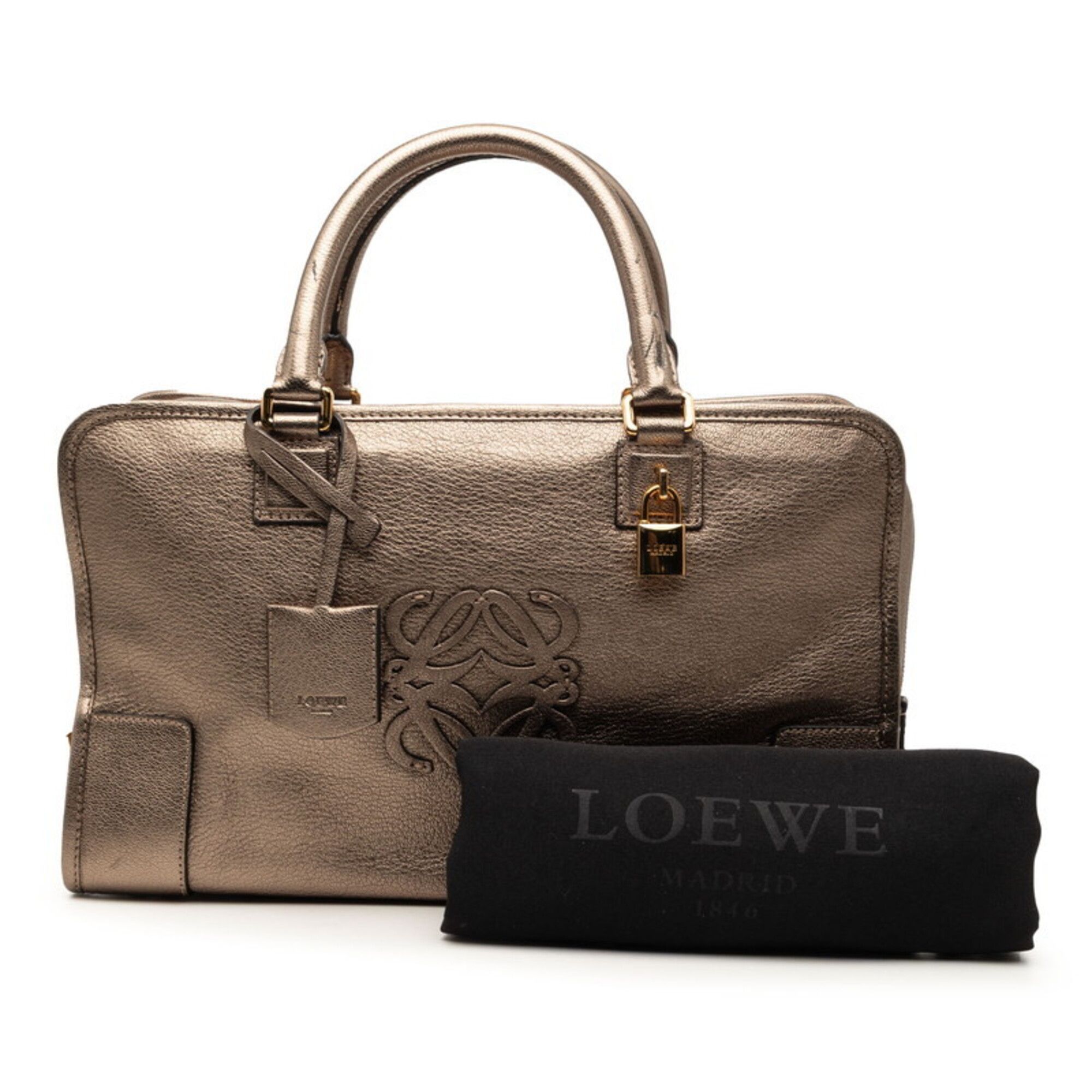 Leather Handbag (Pre-Owned) - Loewe - Modalova