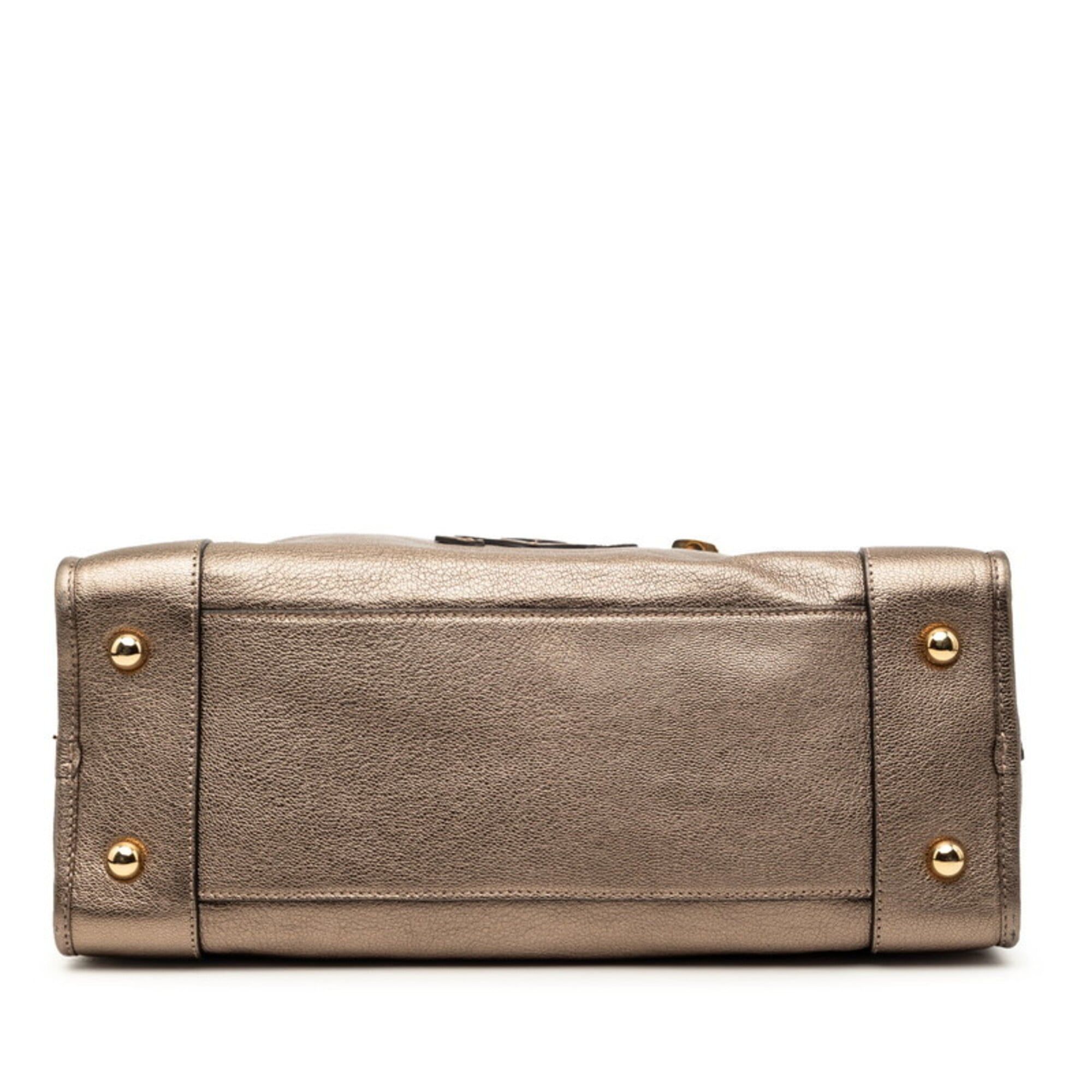 Leather Handbag (Pre-Owned) - Loewe - Modalova