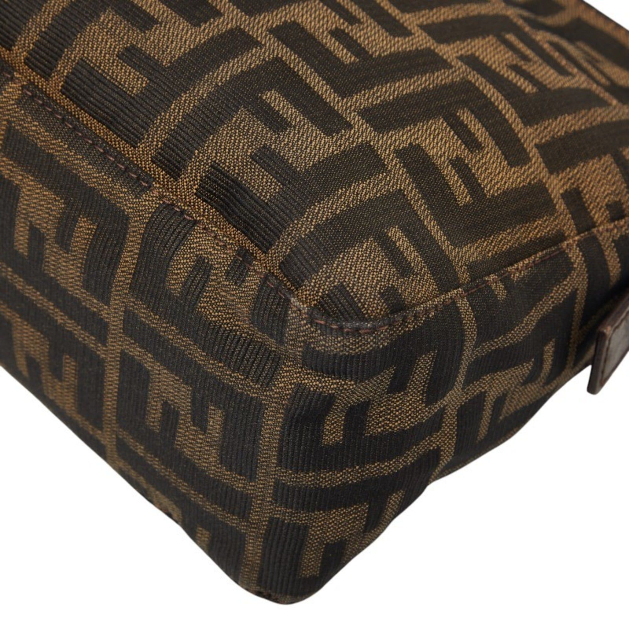 Canvas Leather Shoulder Bag (Pre-Owned) - Fendi - Modalova
