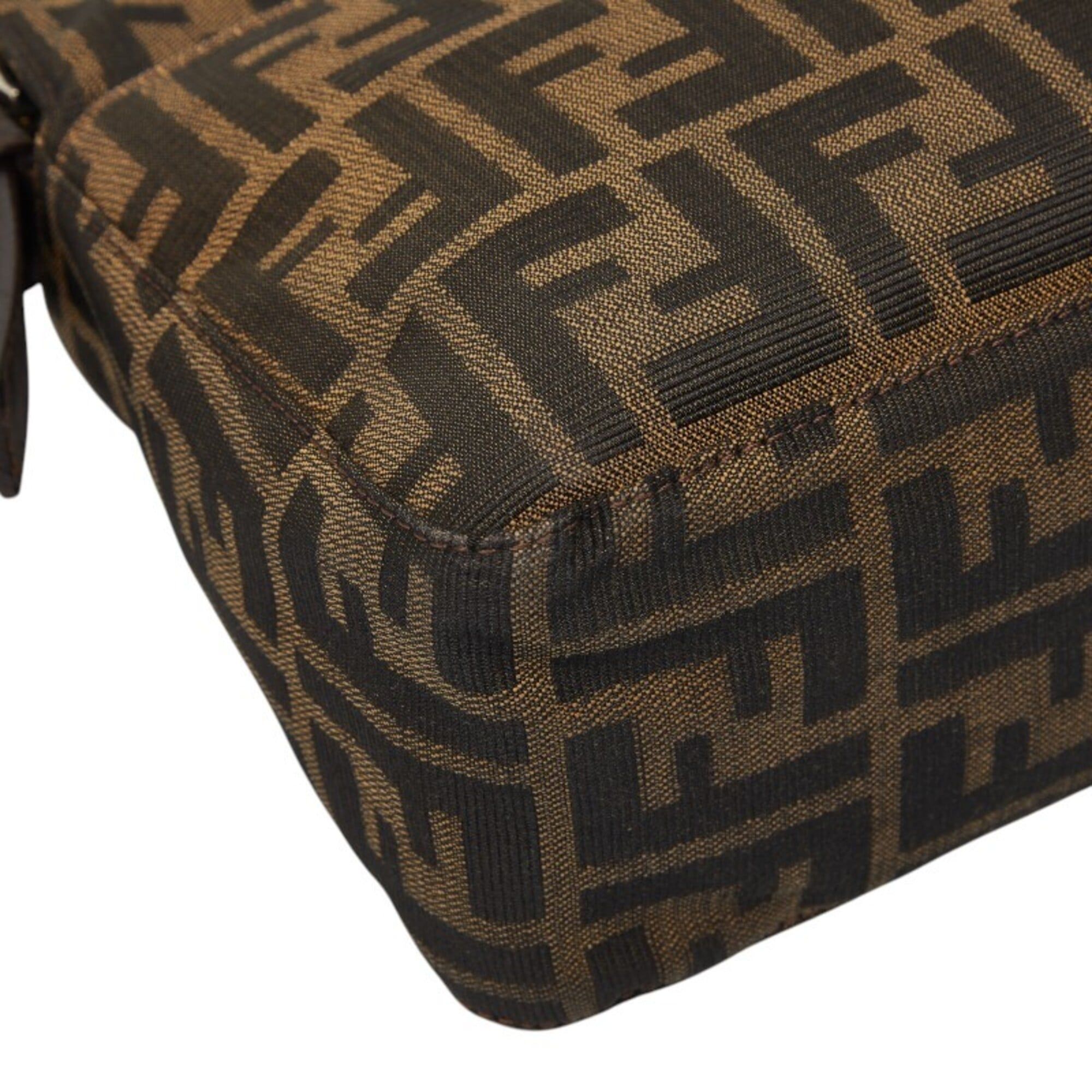 Canvas Leather Shoulder Bag (Pre-Owned) - Fendi - Modalova