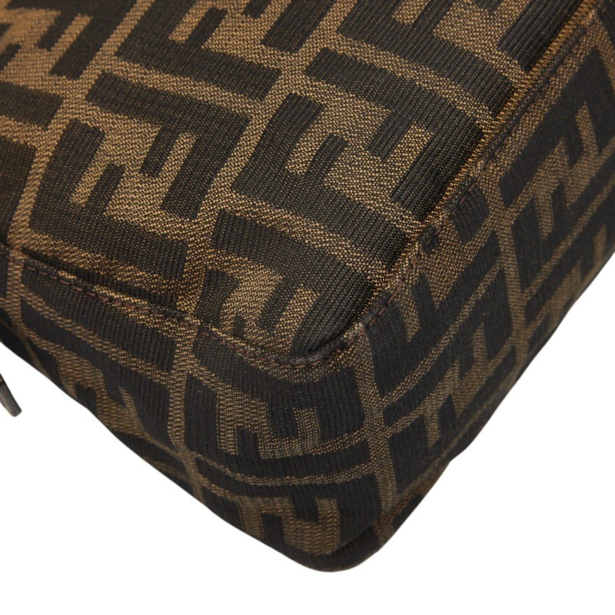 Canvas Leather Shoulder Bag (Pre-Owned) - Fendi - Modalova