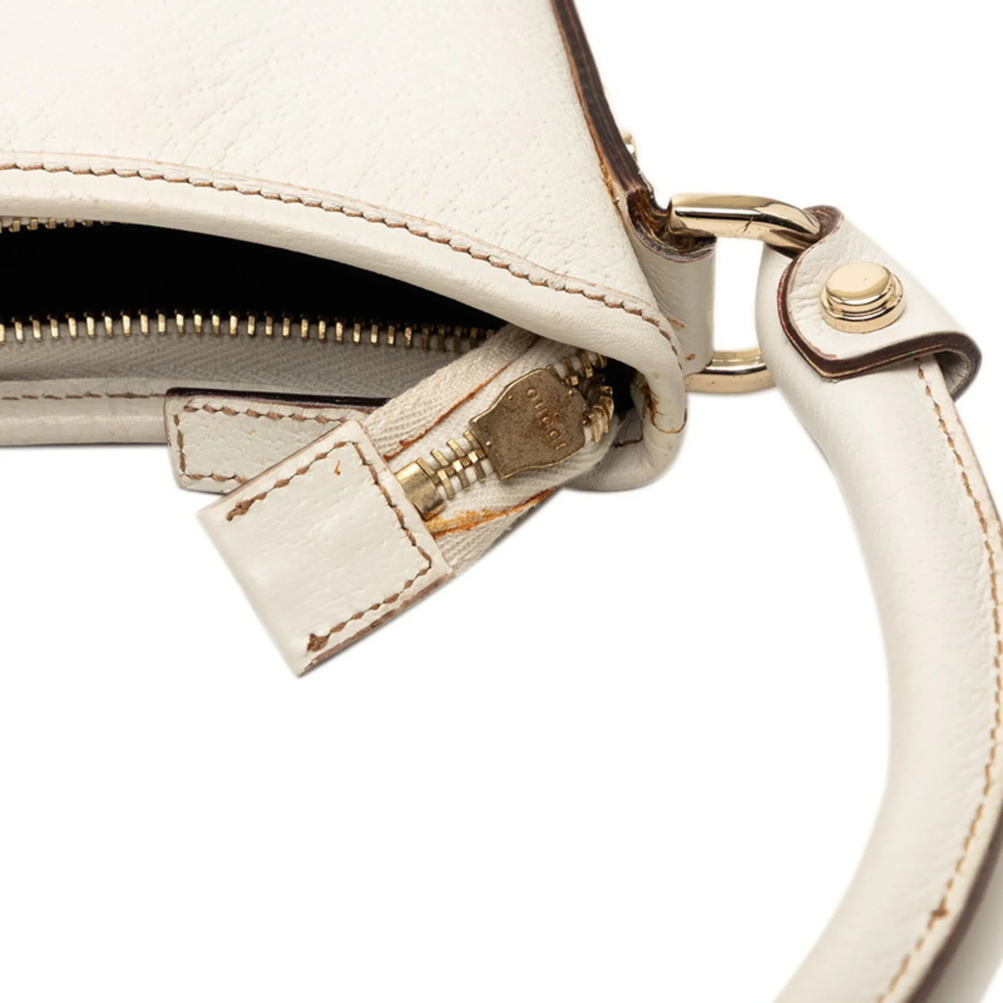 Leather Shoulder Bag (Pre-Owned) - Gucci - Modalova