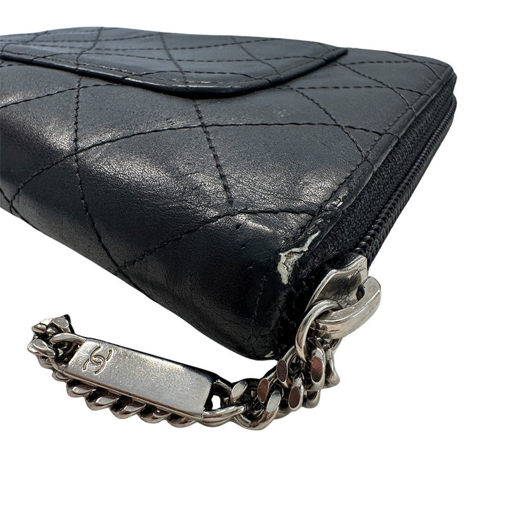 Chanel Black Leather (Pre-Owned) - Chanel - Modalova