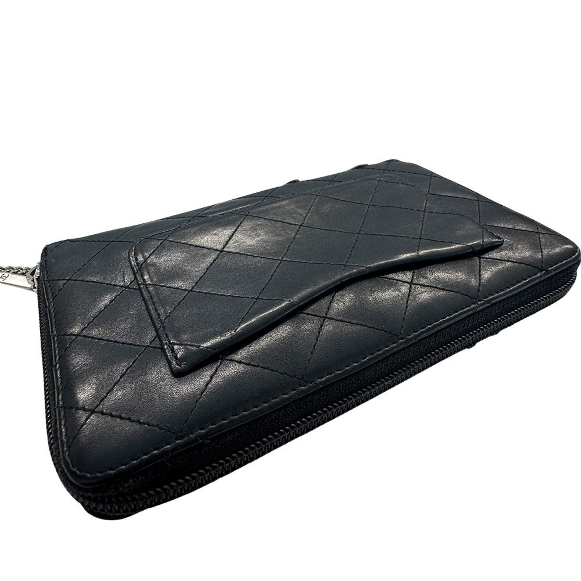 Chanel Black Leather (Pre-Owned) - Chanel - Modalova