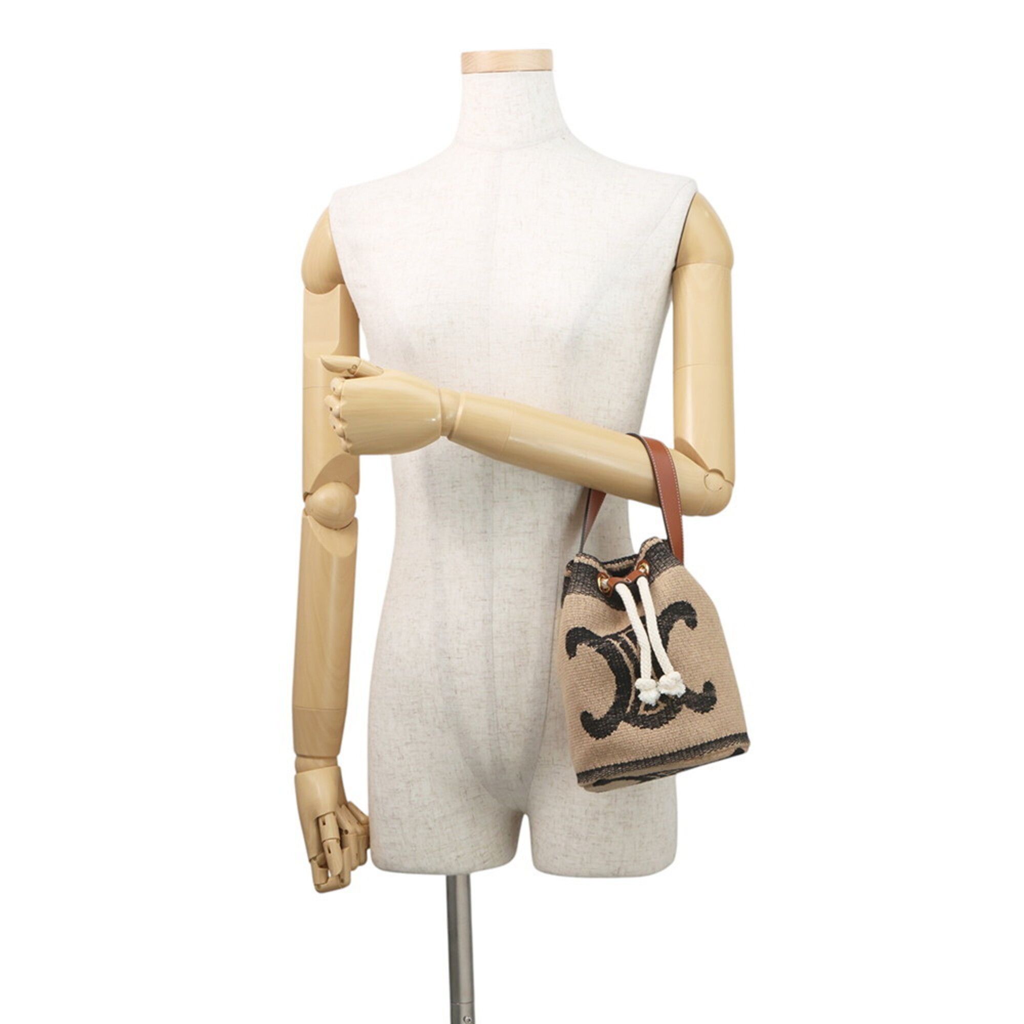 Canvas Leather Handbag (Pre-Owned) - Celine - Modalova