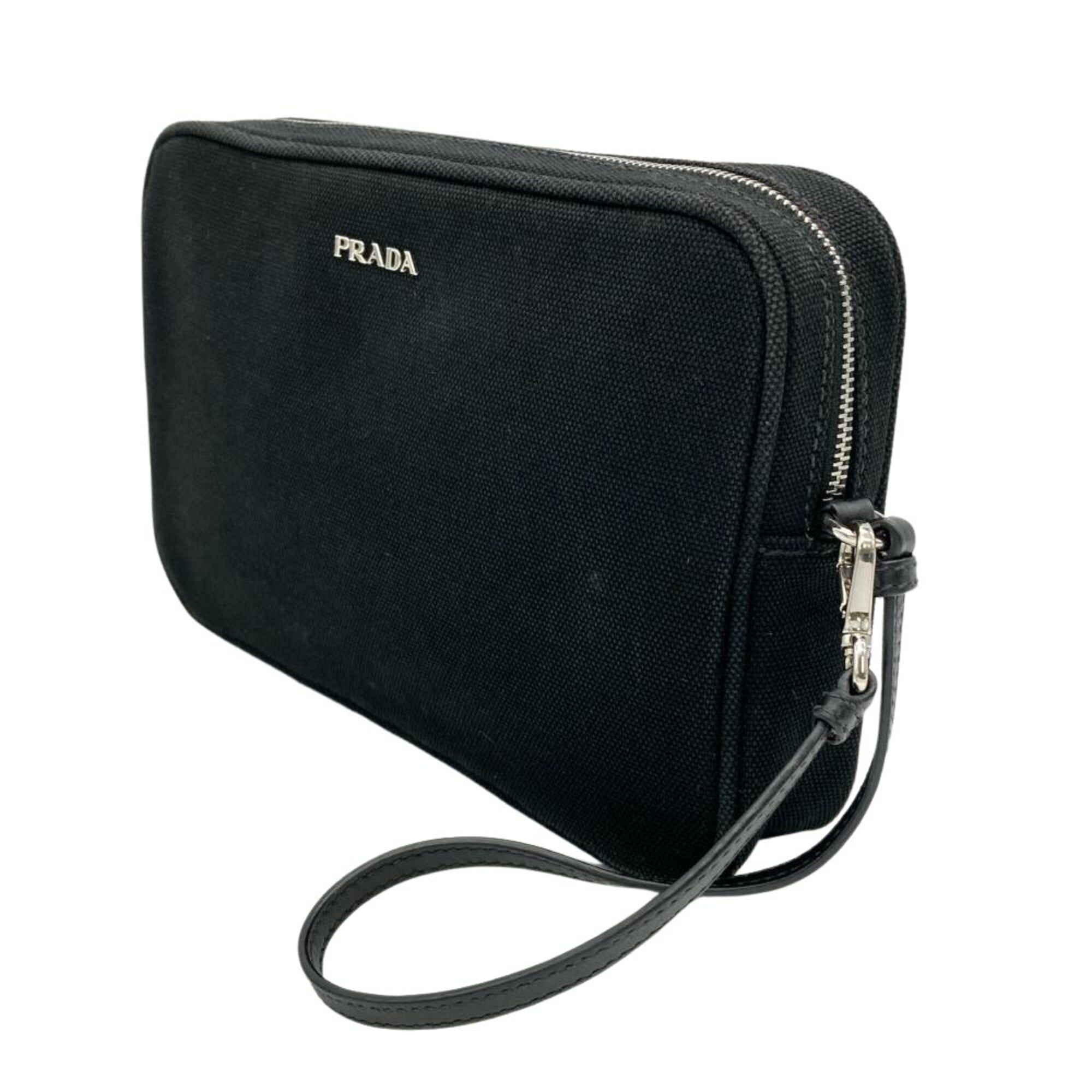 Canvas Handbag Pouch (Pre-Owned) - Prada - Modalova