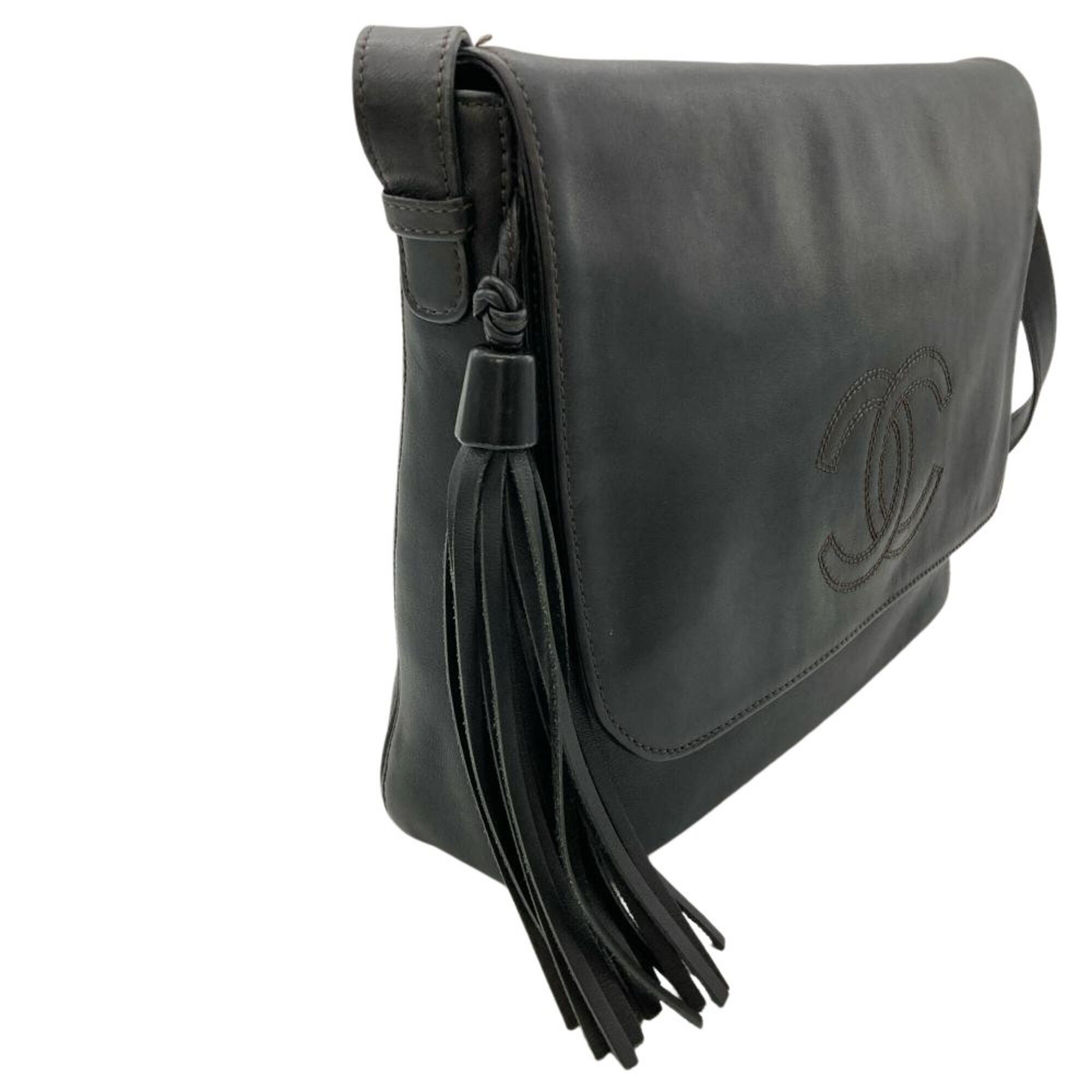 Leather Shoulder Bag (Pre-Owned) - Chanel - Modalova