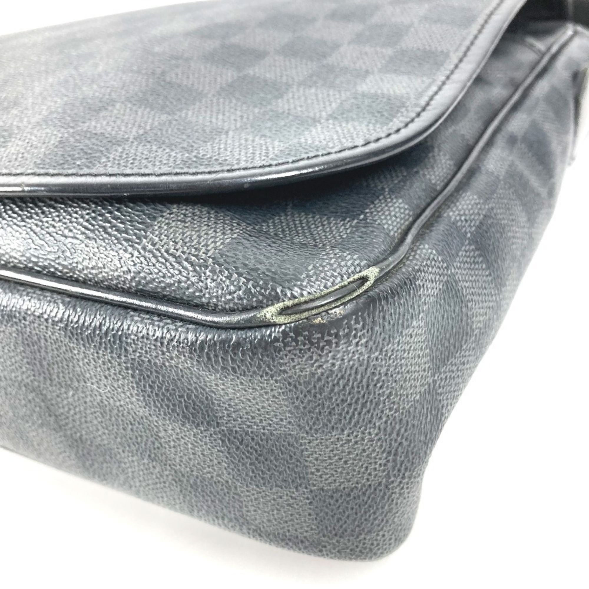 Damier Graphite Messenger Bag Shoulder Bag (Pre-Owned) - Louis Vuitton - Modalova