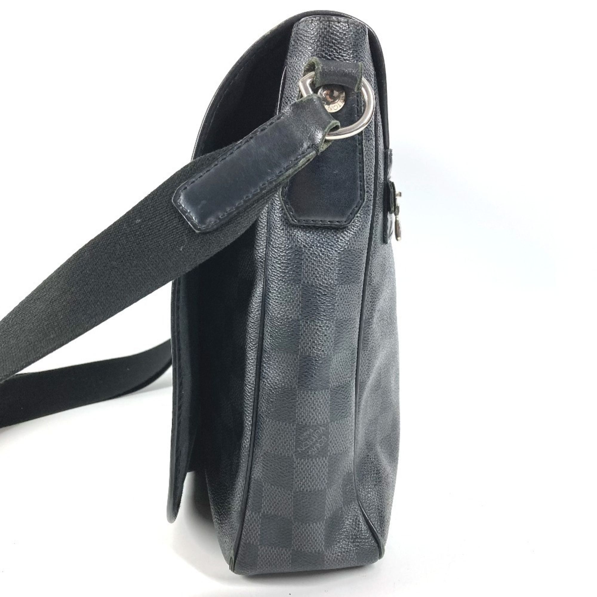 Damier Graphite Messenger Bag Shoulder Bag (Pre-Owned) - Louis Vuitton - Modalova