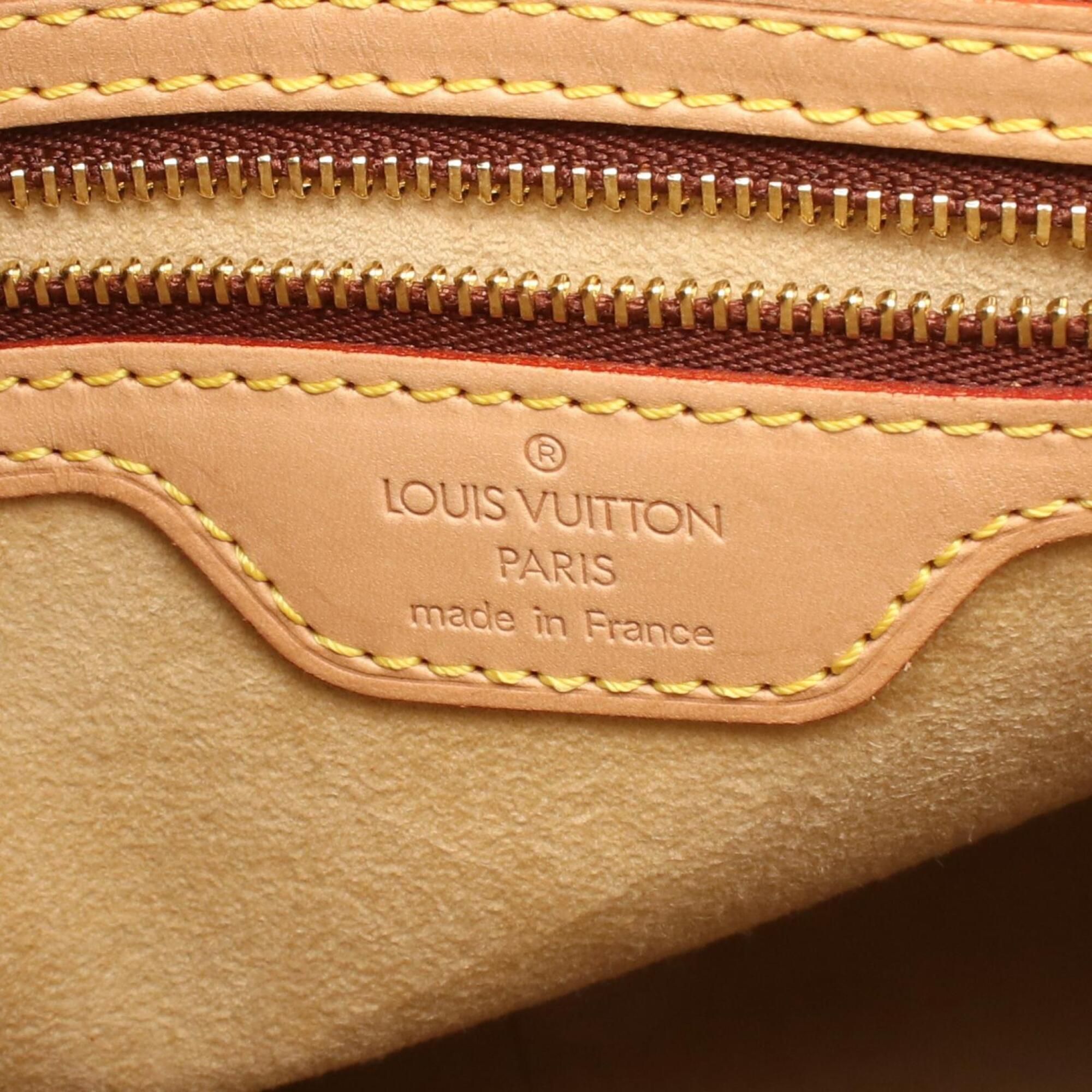 Monogram Coated Canvas Leather Handbag Shoulder Bag (Pre-Owned) - Louis Vuitton - Modalova