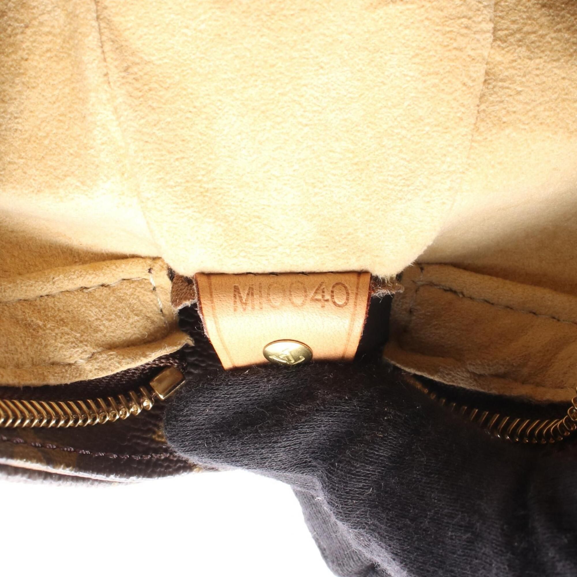 Monogram Coated Canvas Leather Handbag Shoulder Bag (Pre-Owned) - Louis Vuitton - Modalova