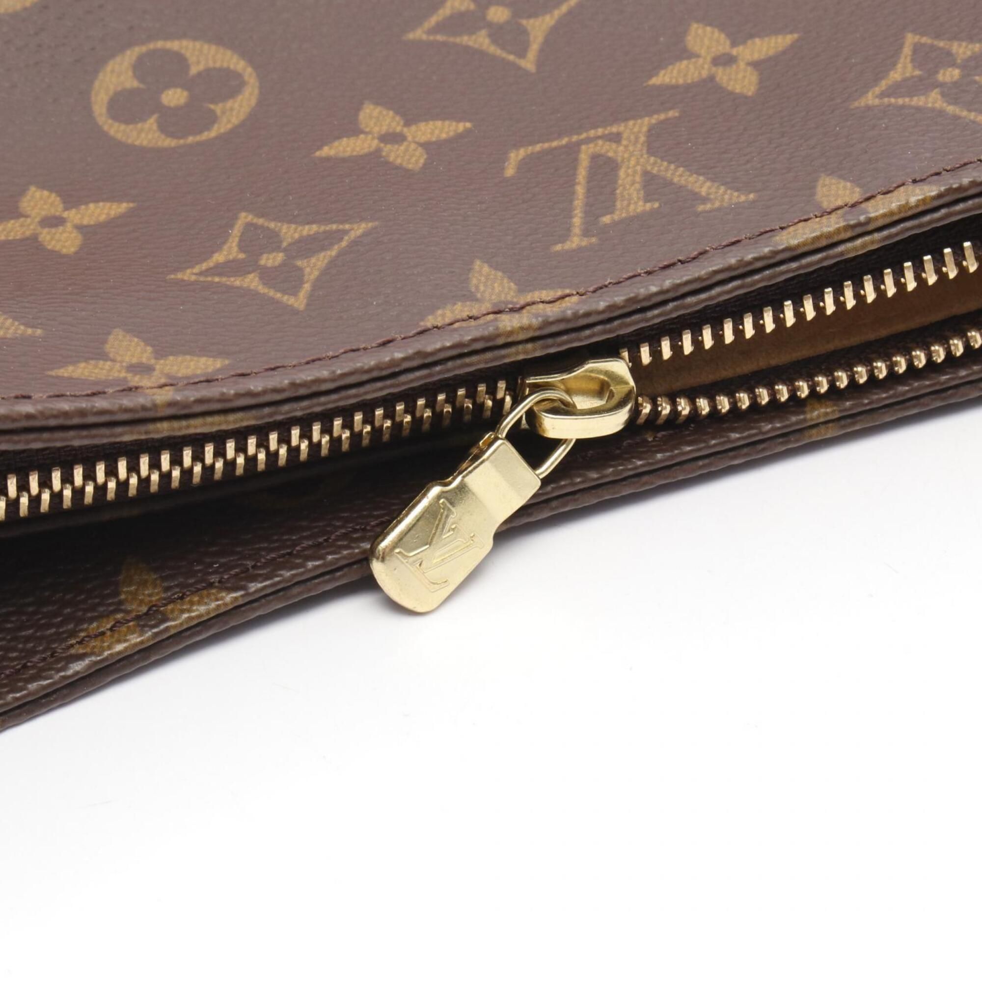 Monogram Coated Canvas Leather Handbag Shoulder Bag (Pre-Owned) - Louis Vuitton - Modalova