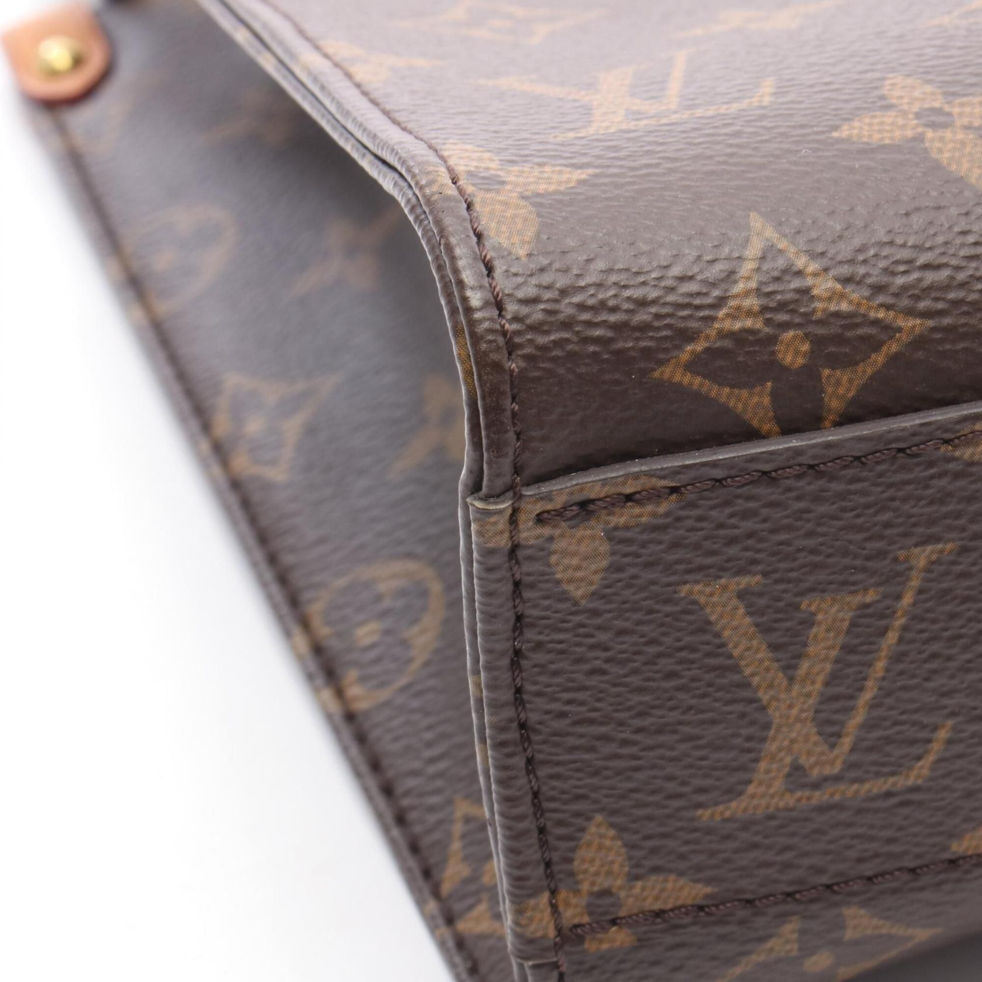Coated Canvas Pvc Monogram Leather Handbag (Pre-Owned) - Louis Vuitton - Modalova
