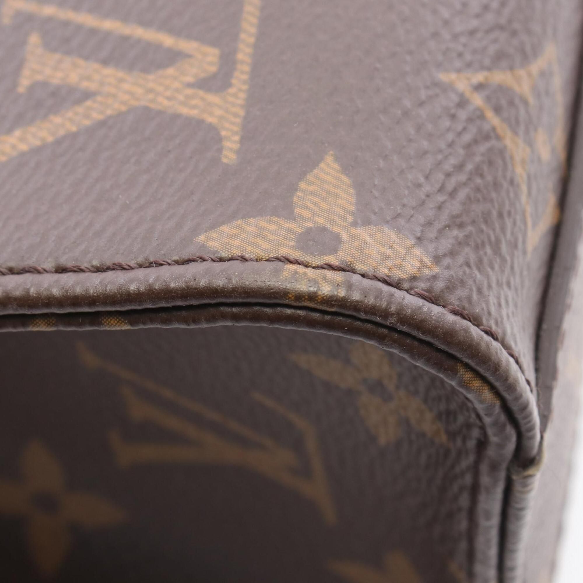 Coated Canvas Pvc Monogram Leather Handbag (Pre-Owned) - Louis Vuitton - Modalova