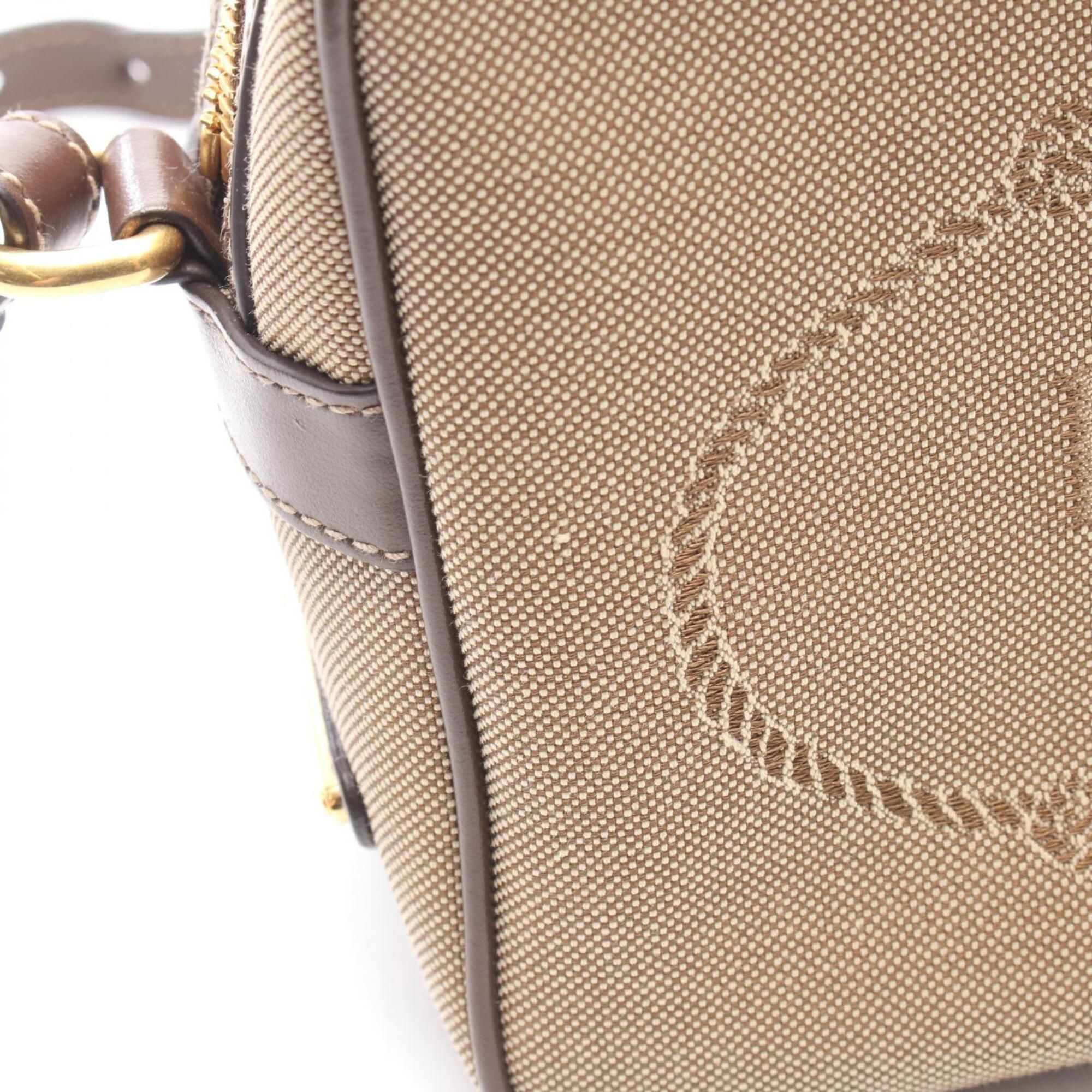 Canvas Leather Handbag Shoulder Bag (Pre-Owned) - Prada - Modalova