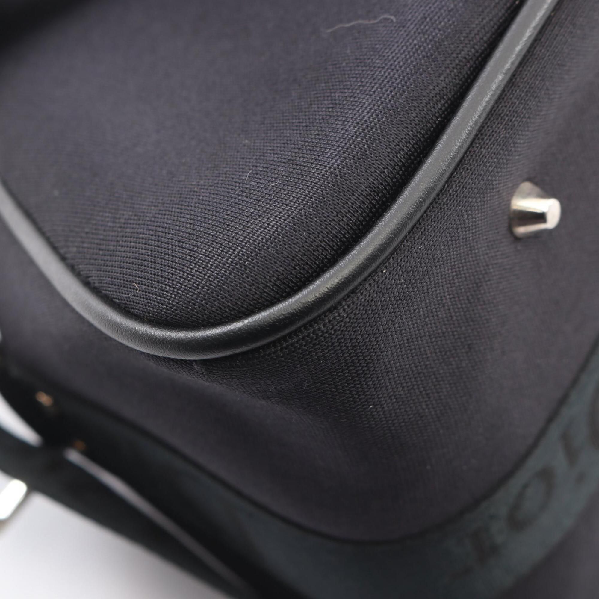 Leather Nylon Canvas Handbag (Pre-Owned) - Christian Dior - Modalova