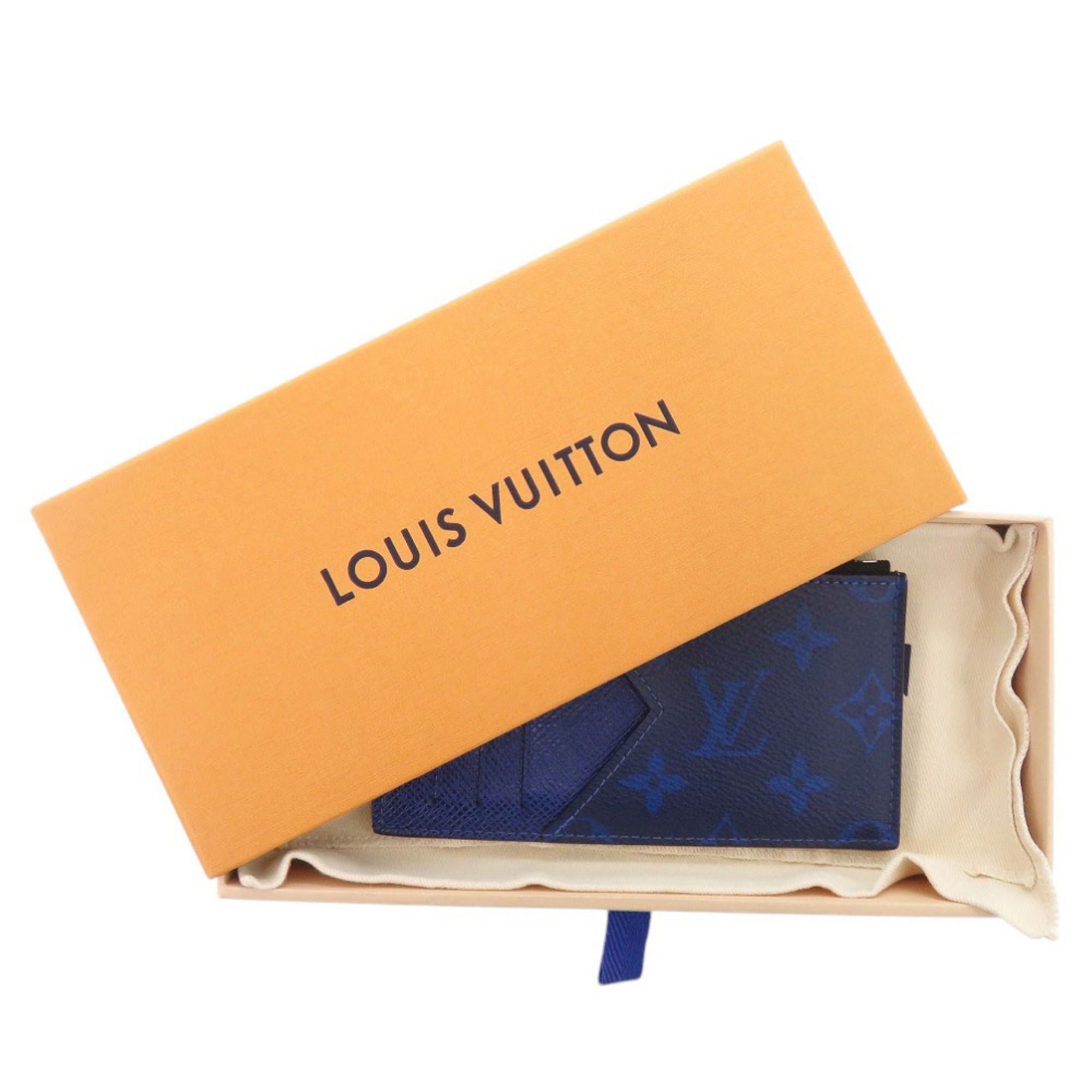 Leather Card Wallet (Pre-Owned) - Louis Vuitton - Modalova