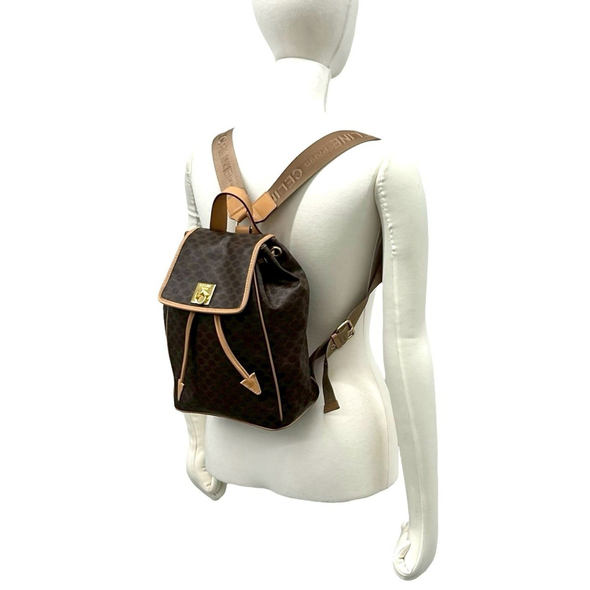 Leather Pvc Backpack (Pre-Owned) - Celine - Modalova