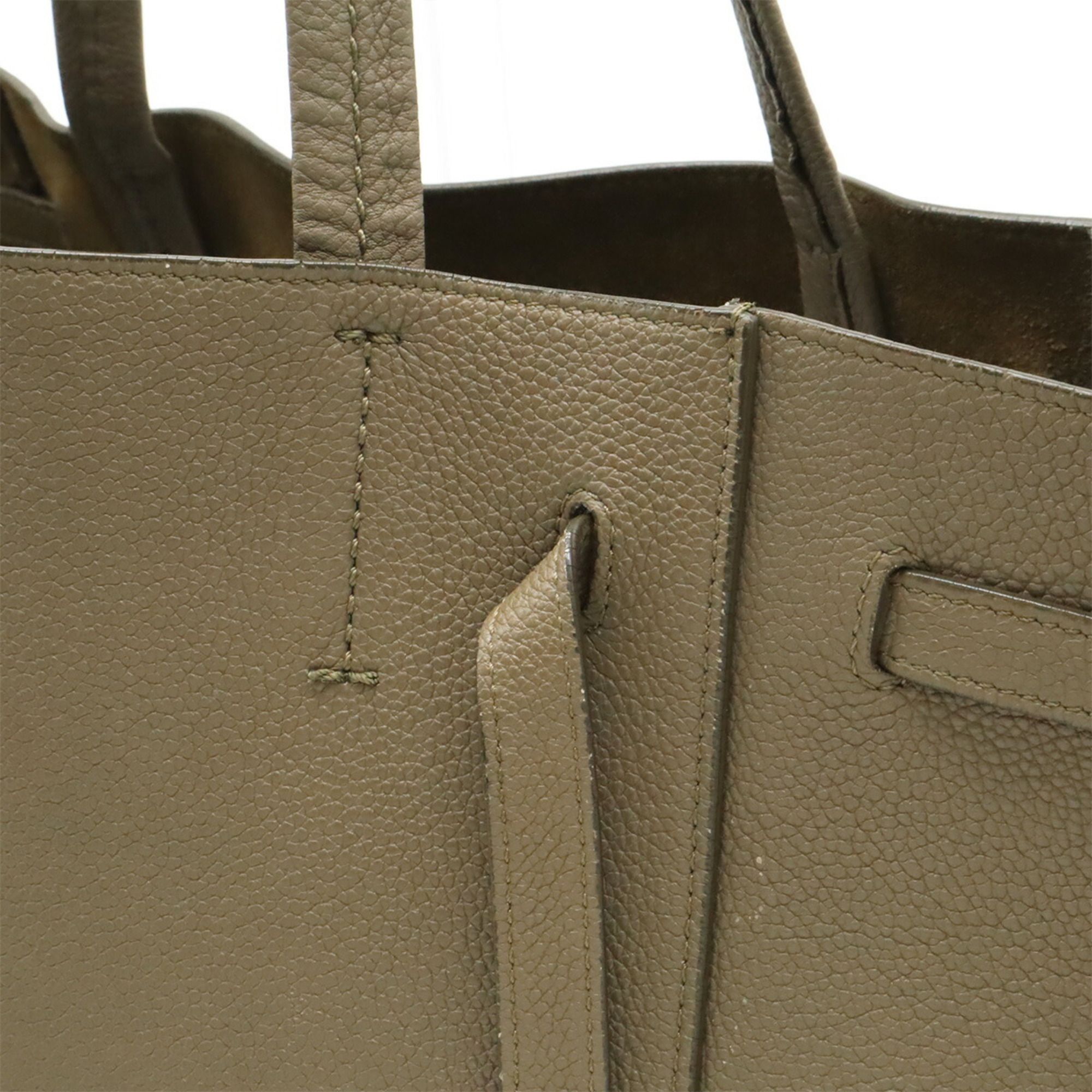 Cabas Leather Shoulder Bag Tote Bag (Pre-Owned) - Celine - Modalova