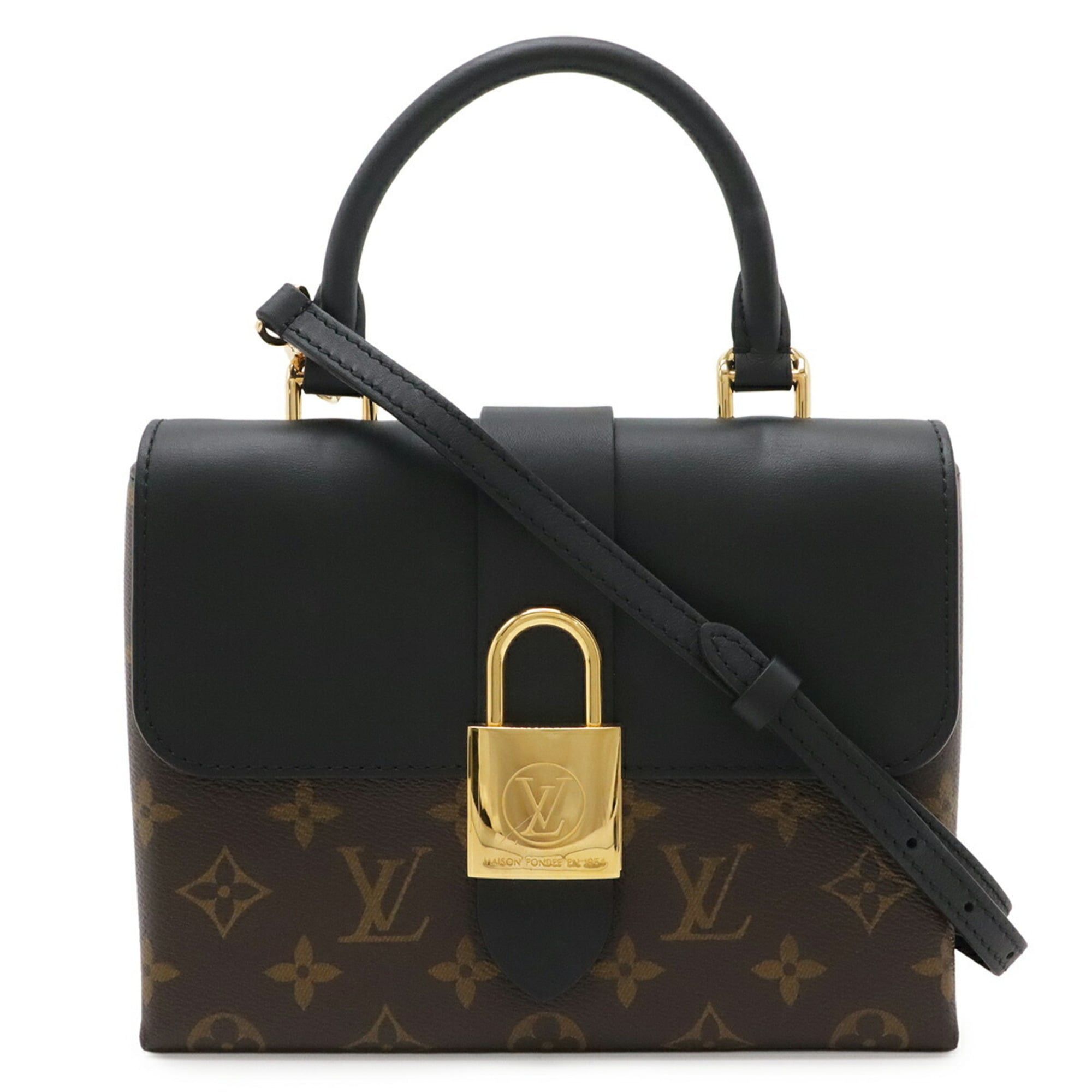 Monogram Canvas Leather Handbag Shoulder Bag (Pre-Owned) - Louis Vuitton - Modalova