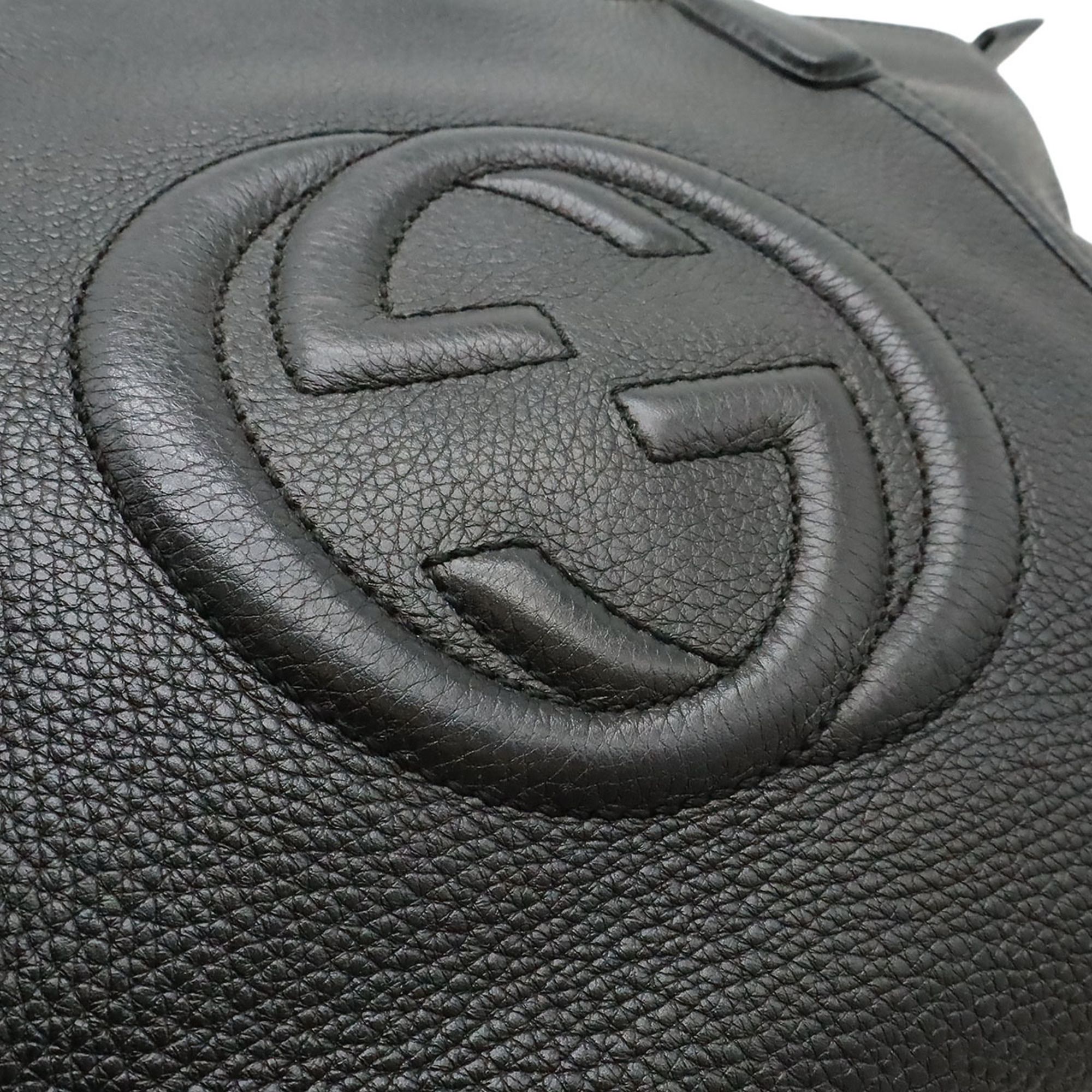 Soho Leather Shoulder Bag Tote Bag (Pre-Owned) - Gucci - Modalova