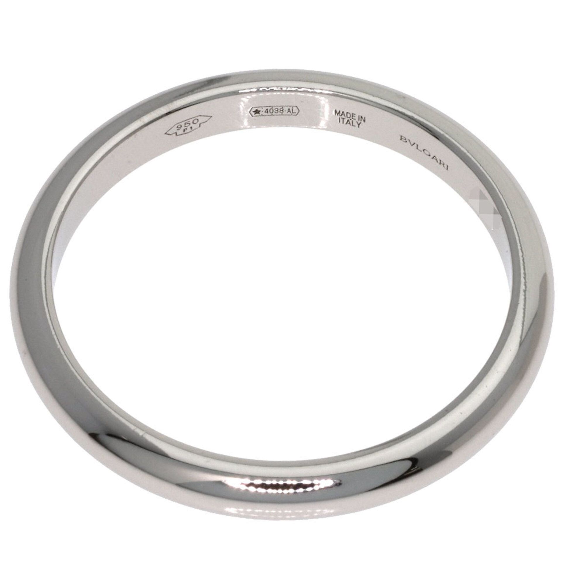 Platinum Platinum 950 Wedding Ring (Pre-Owned) - Bvlgari - Modalova