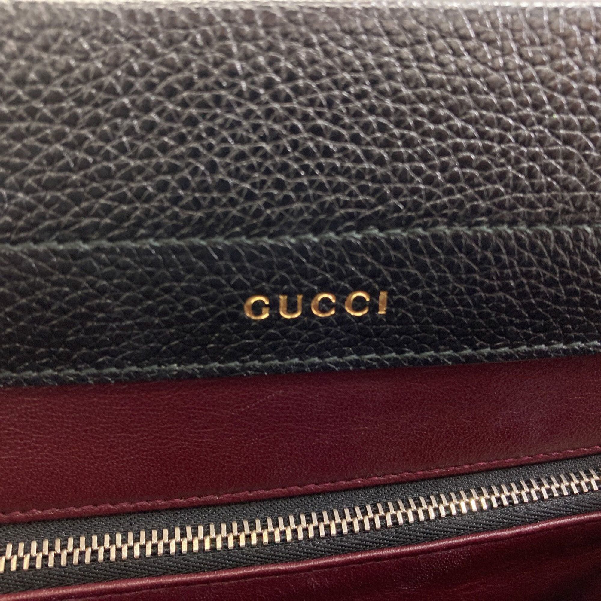 Leather Handbag (Pre-Owned) - Gucci - Modalova